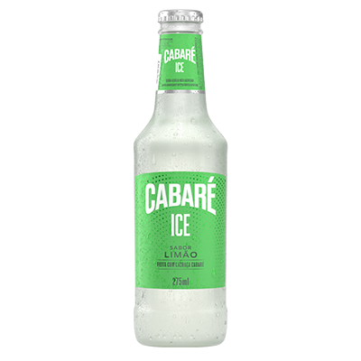 Bebida Mista Alco&oacute;lica Lim&atilde;o Cabar&eacute; Ice Garrafa 275ml