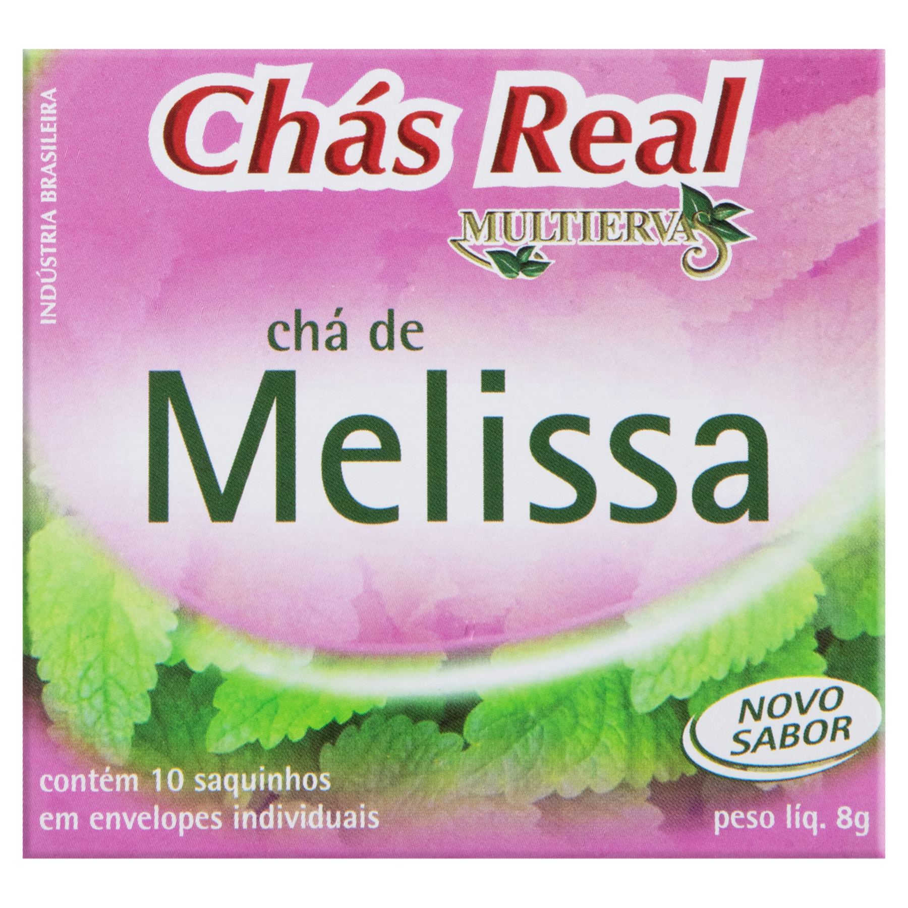 Chá Melissa Real Multiervas Caixa 8g 10 Unidades
