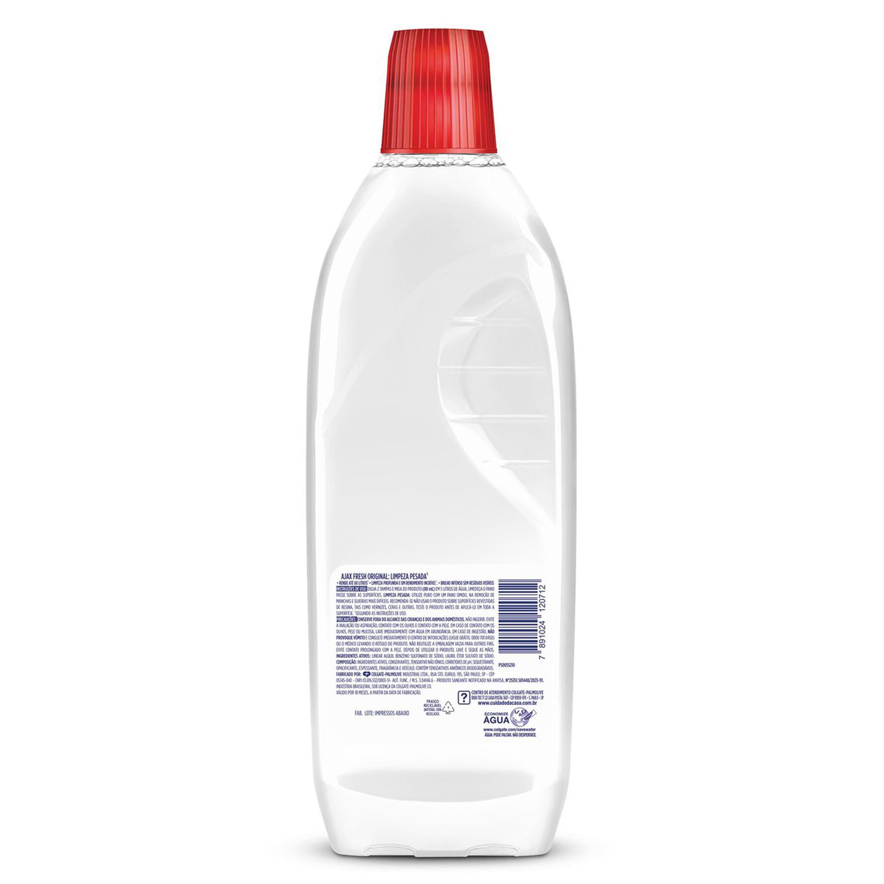 Detergente Uso Geral Fresh Ajax Frasco 1l