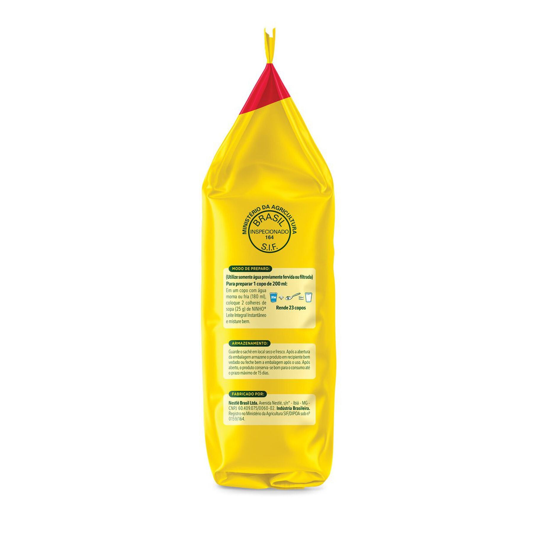 Leite em P&oacute; Ninho Integral Instant&acirc;neo Sach&ecirc; 575g&nbsp;