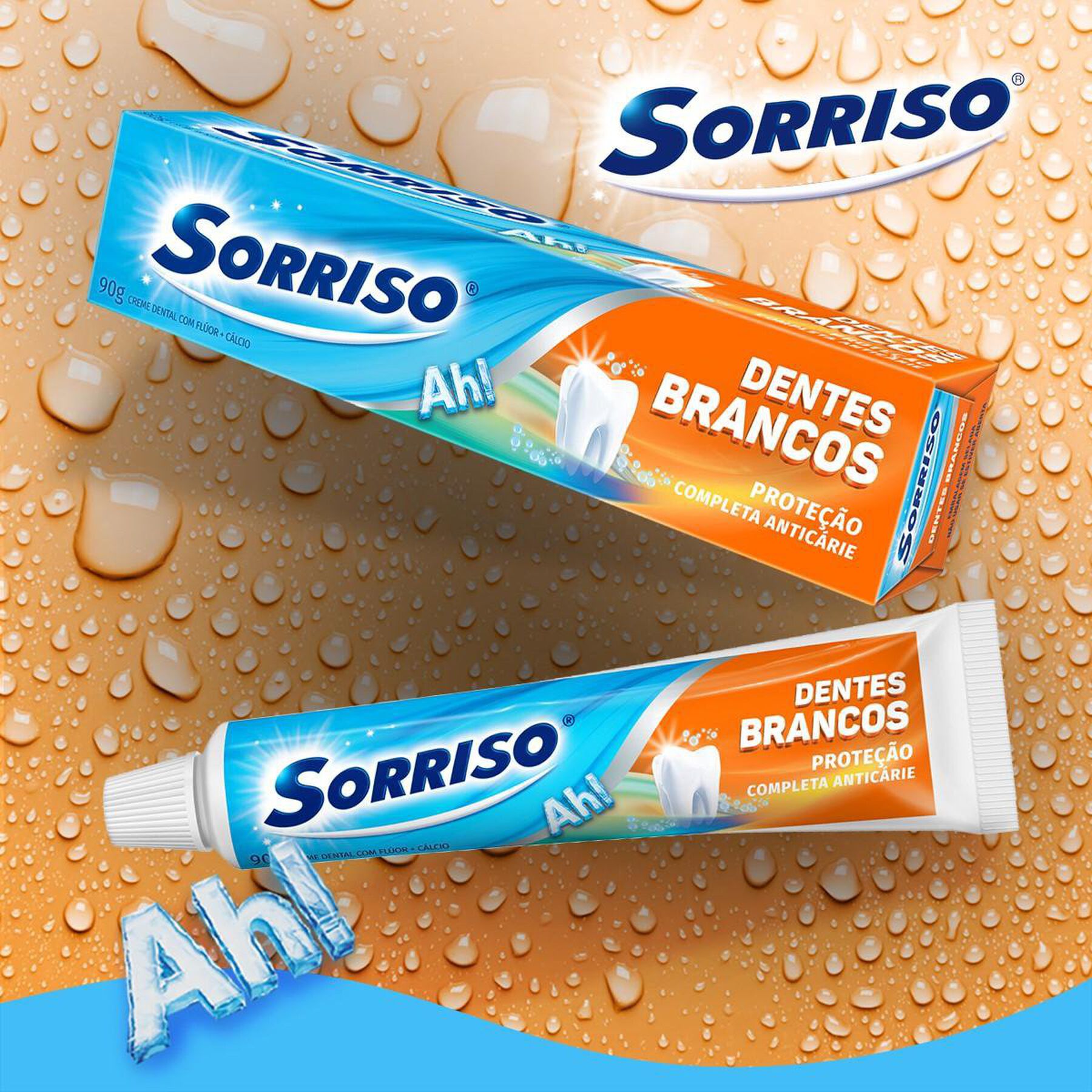 Creme Dental Sorriso Dentes Brancos Caixa 90g