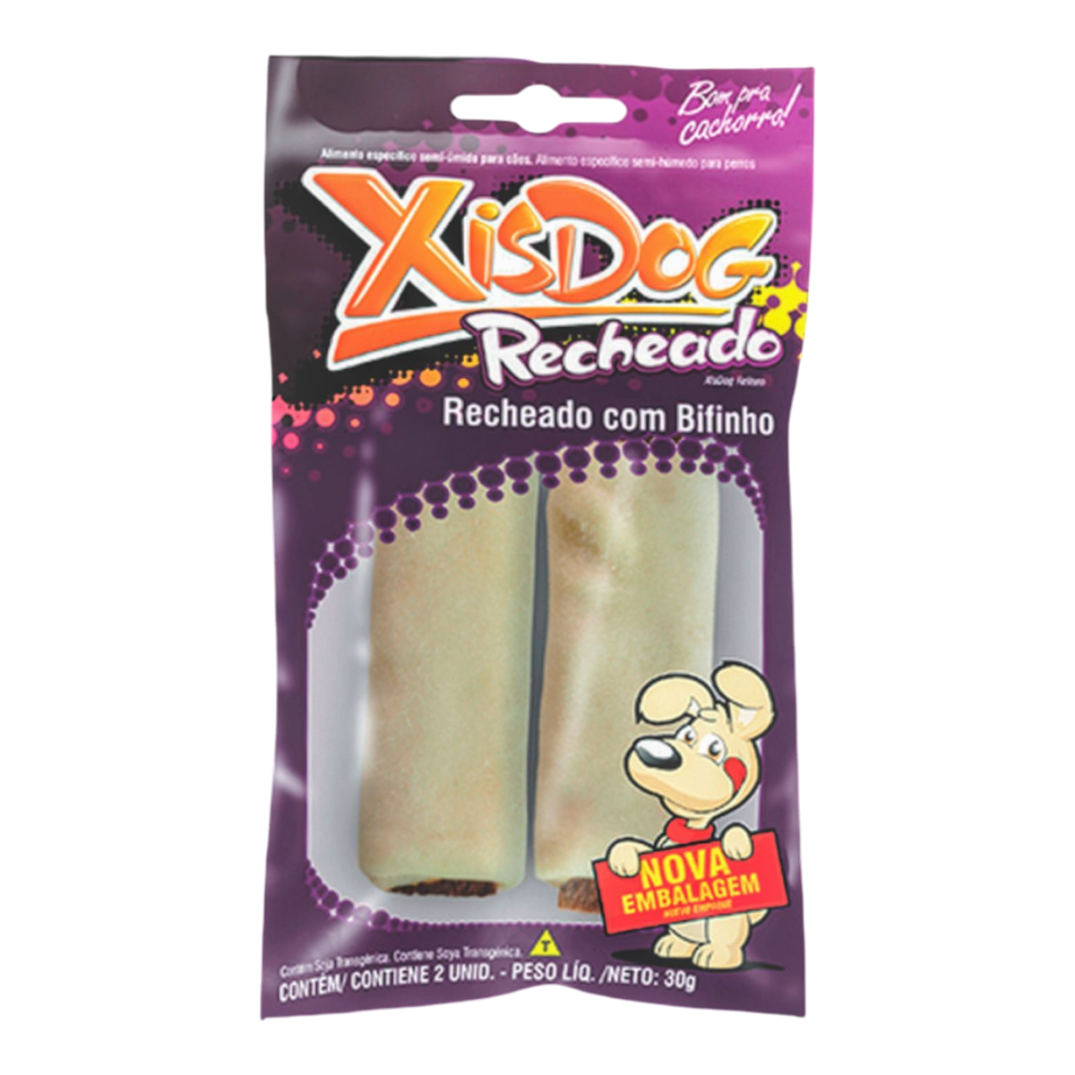 Petisco Xisdog Recheado Com Bifinho