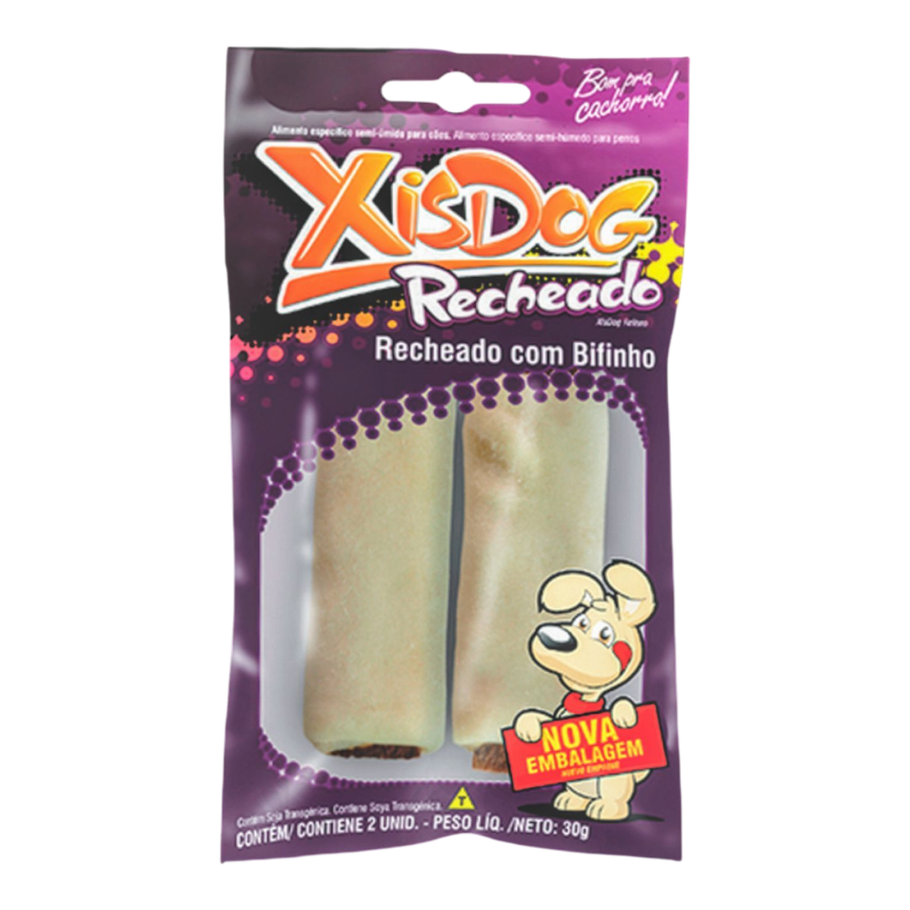 Petisco Xisdog Recheado Com Bifinho