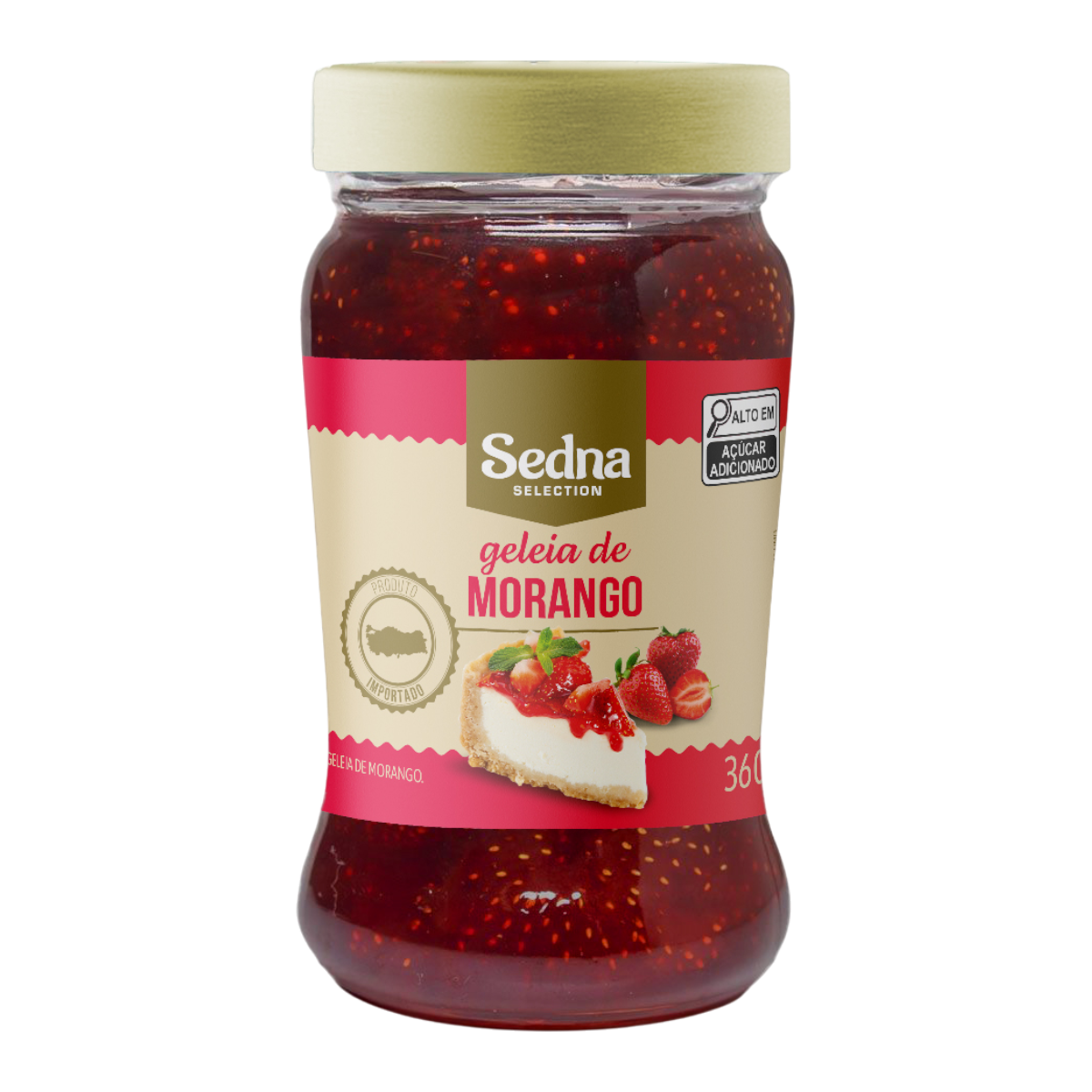 Geleia de Morango Sedna Vidro 360g