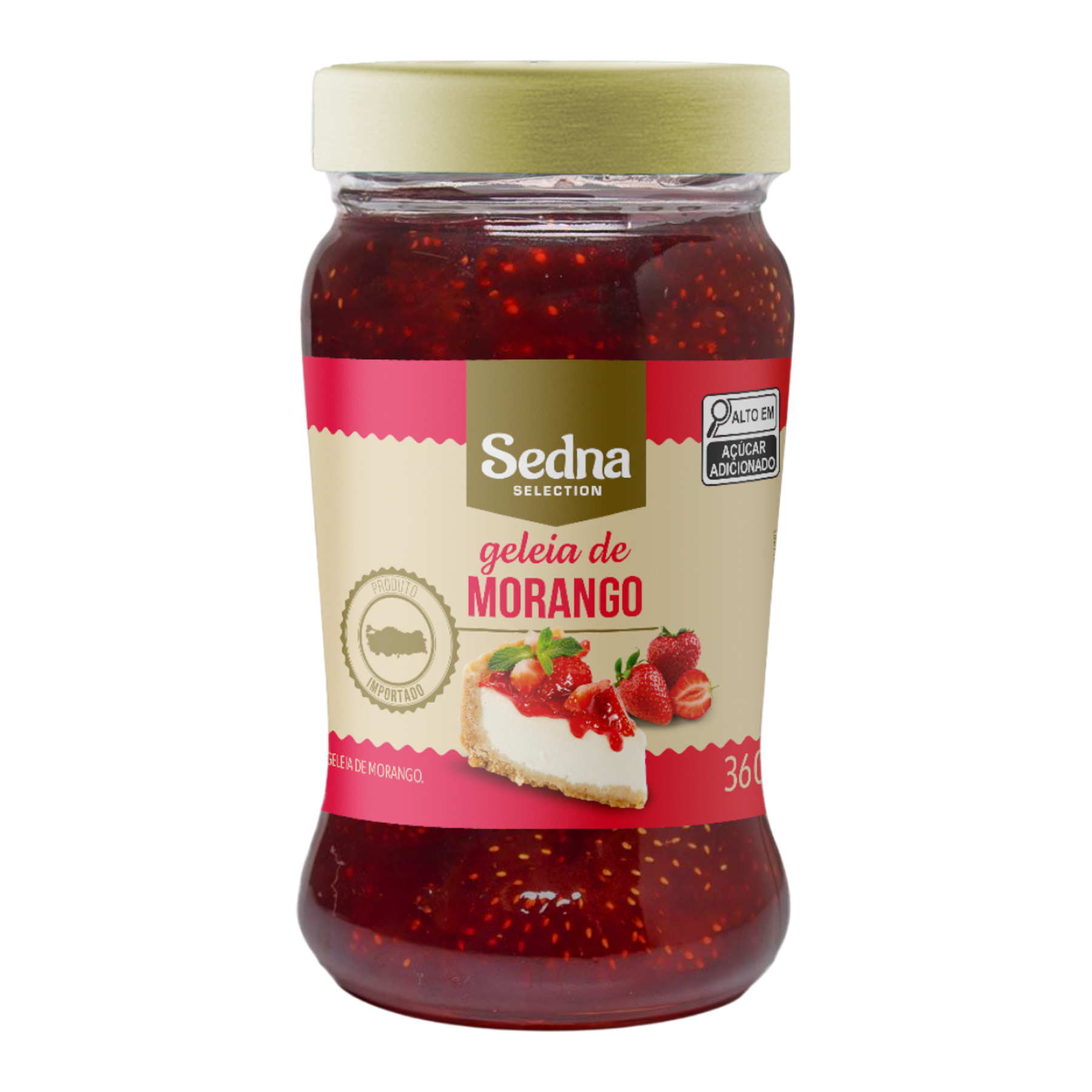 Geleia de Morango Sedna Vidro 360g