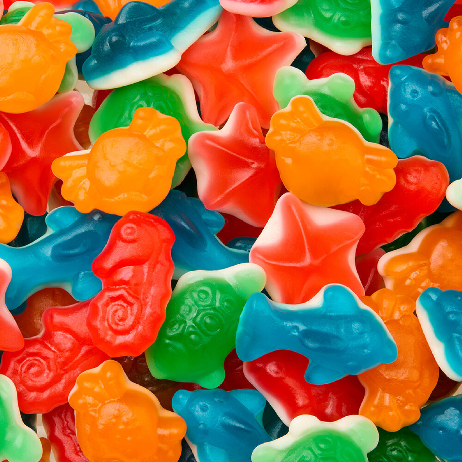 Bala de Gelatina Oceanitos Fini Pacote 80g