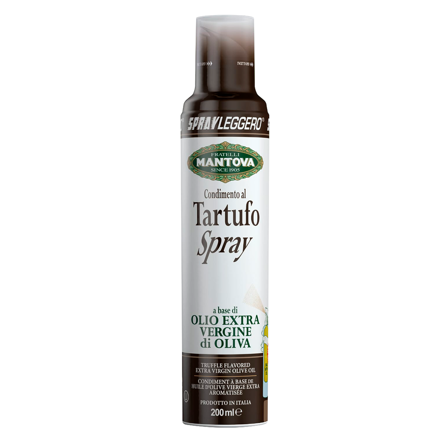 Azeite de Oliva Extra Virgem Tartufo Mantova Spray 200ml
