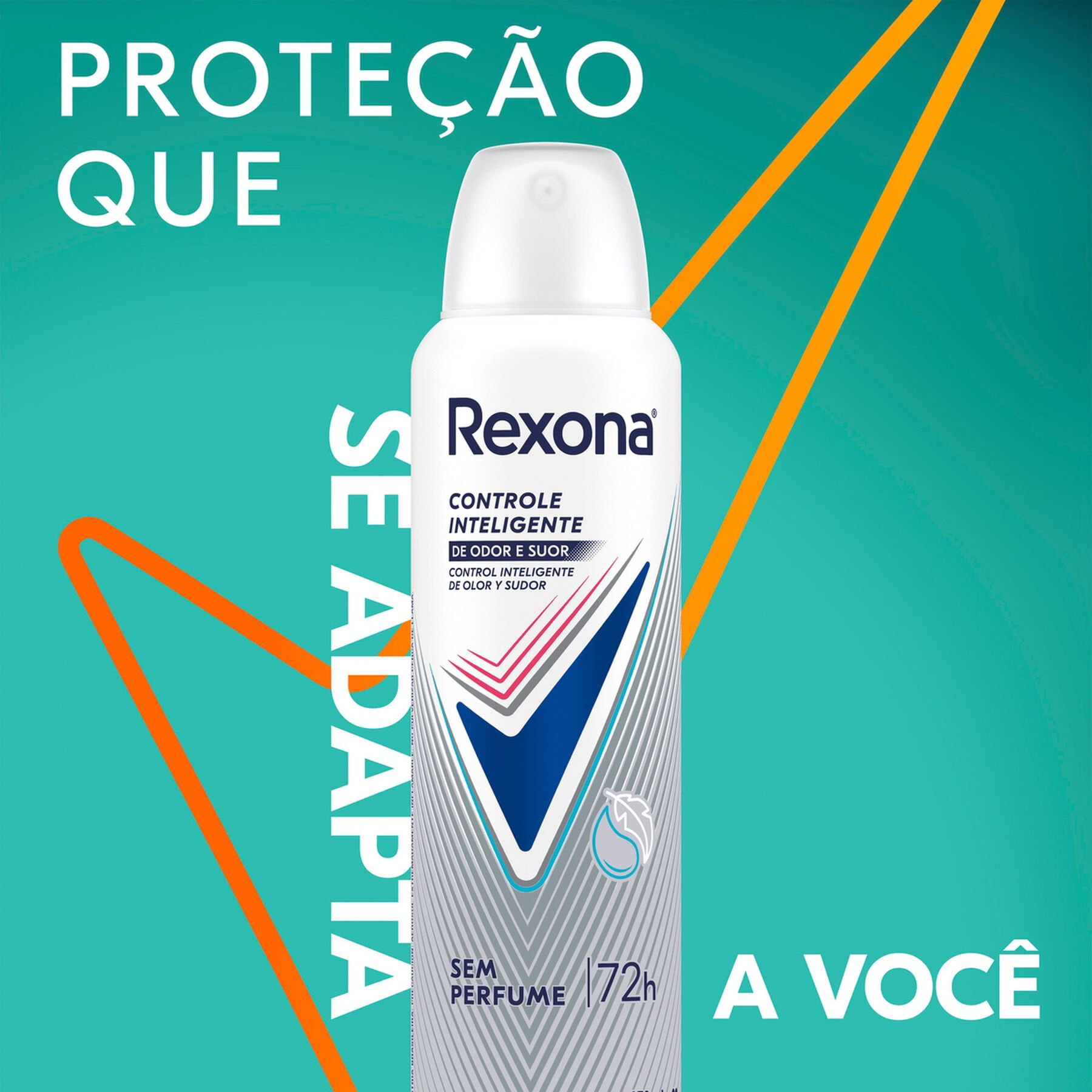 Antitranspirante Aerossol sem Perfume Rexona 150ml