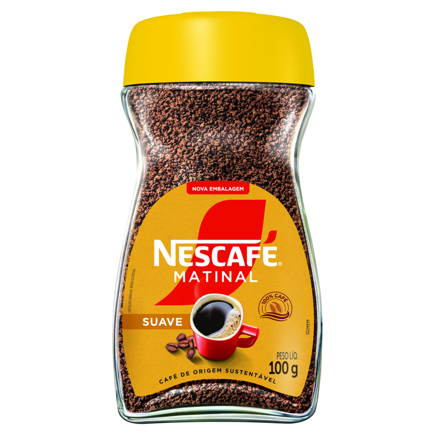 Caf&eacute; Sol&uacute;vel Nescaf&eacute; Matinal 100g&nbsp;