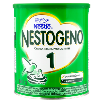 Fórmula Infantil para Lactentes 1 Nestlé Nestogeno Lata 800g