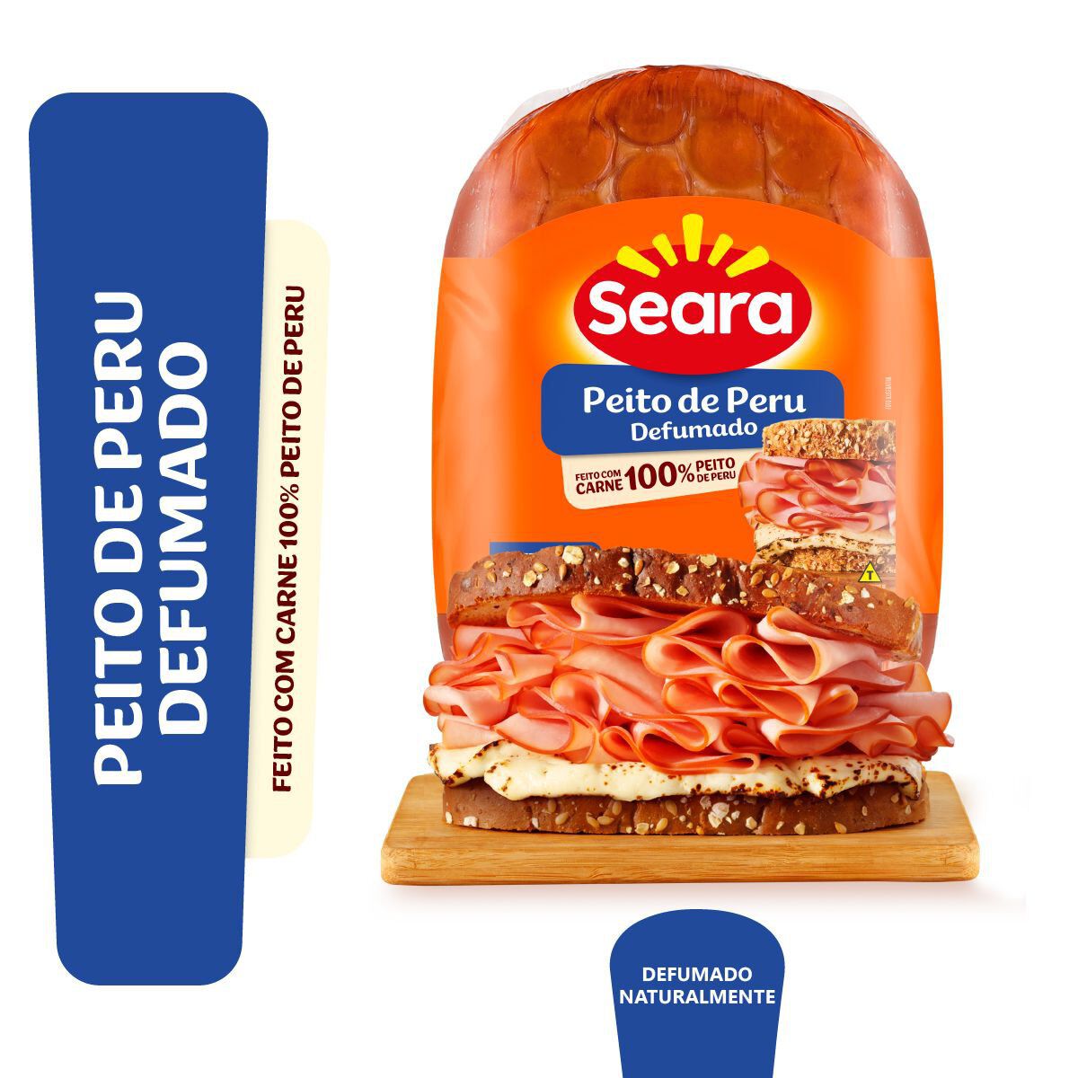 Peito Peru Defumado Seara aprox. 150g