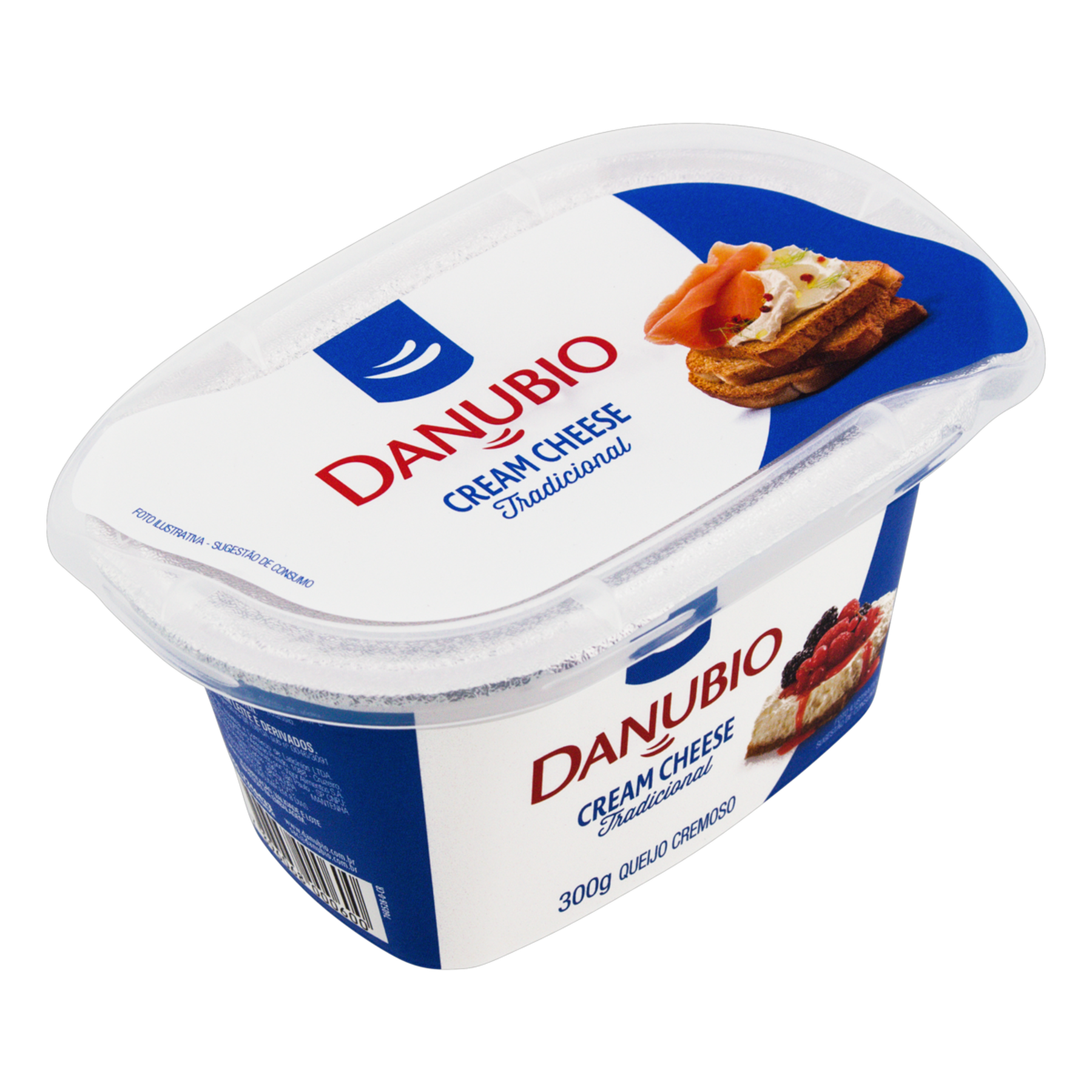 Queijo Cream Cheese Tradicional Danubio Pote 300g