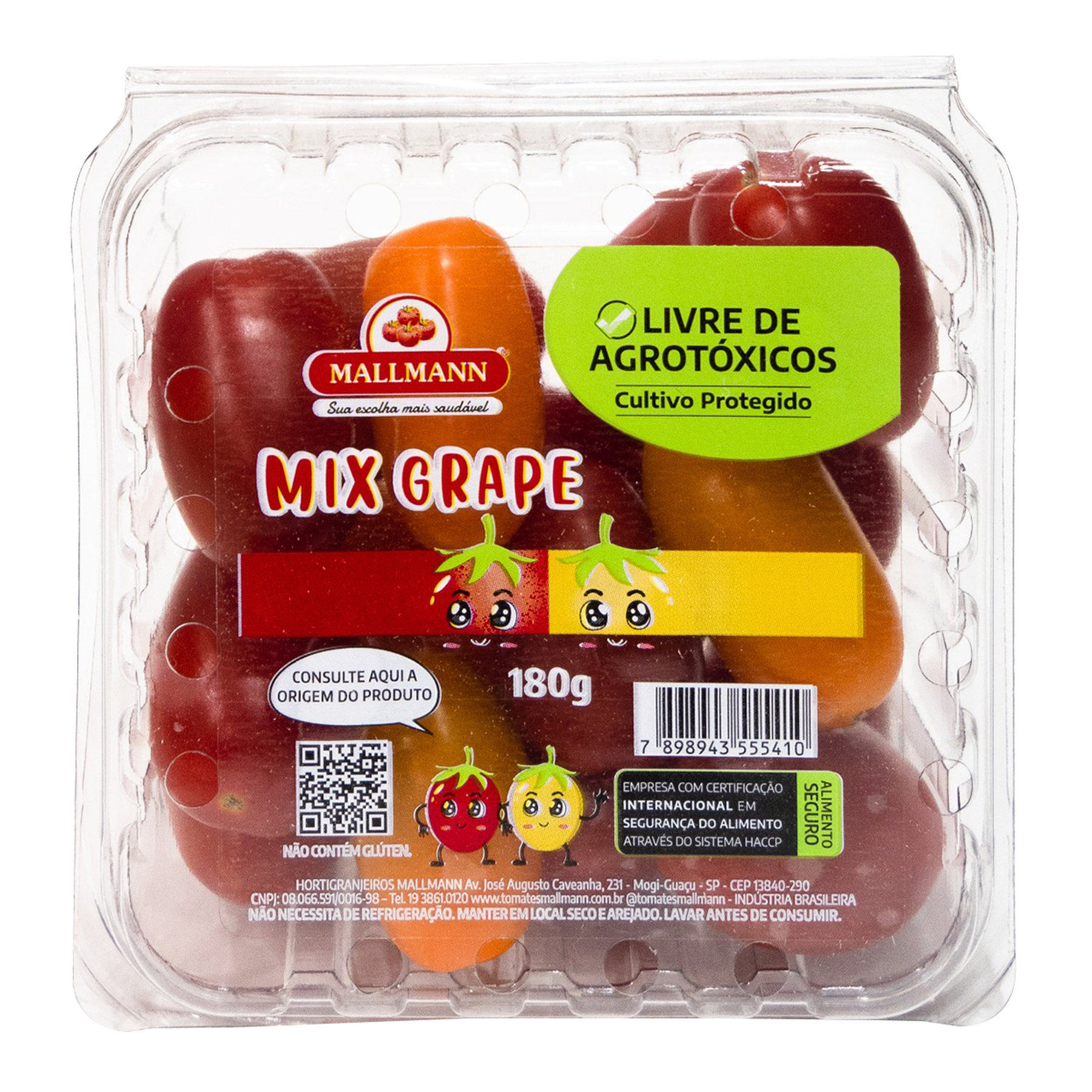 Tomate Mix Grape Mallmann 180g