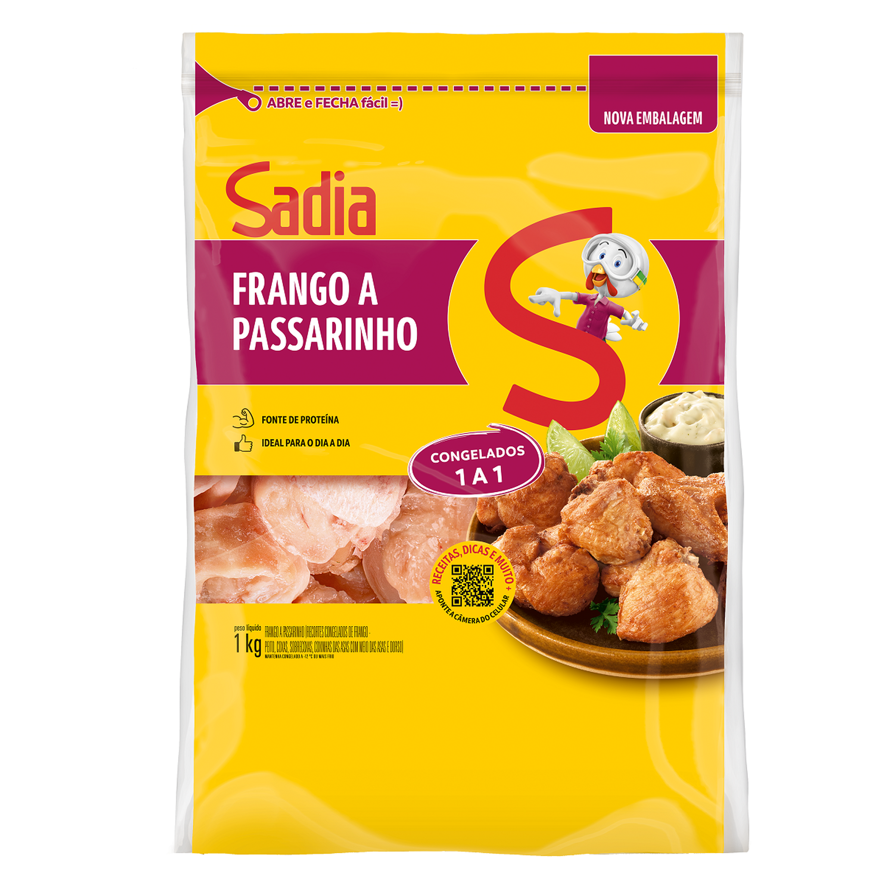Frango a Passarinho Sadia 1kg