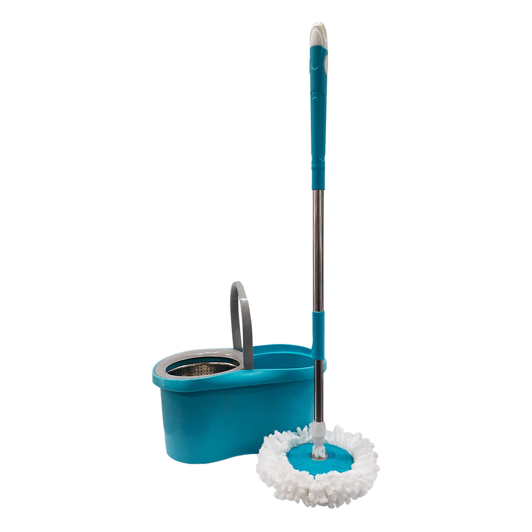 Mop Girat&oacute;rio Microfibra Uni Lar 12l C/6 Unidades