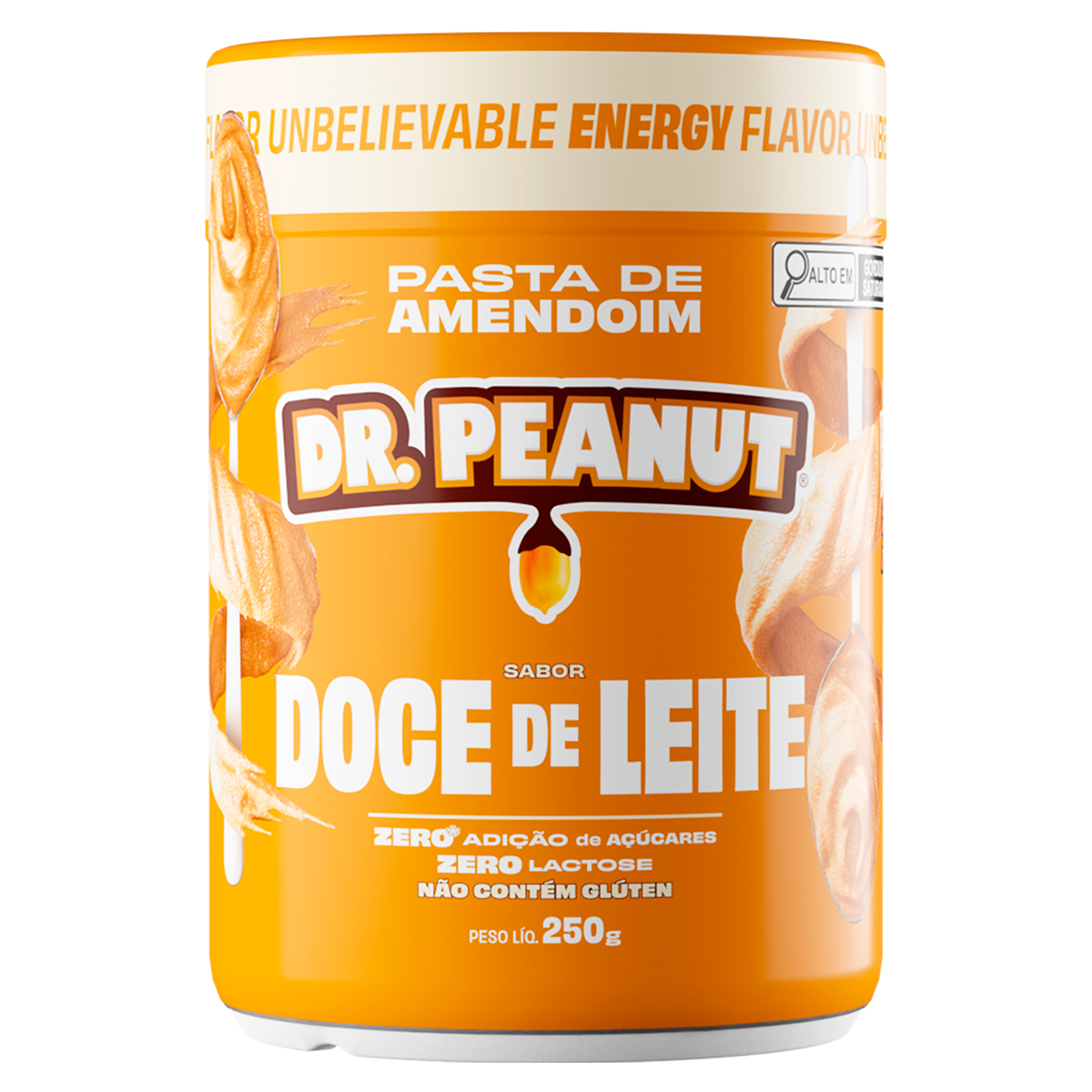 Pasta de Amendoim Doce de Leite Dr. Peanut Pote 250g