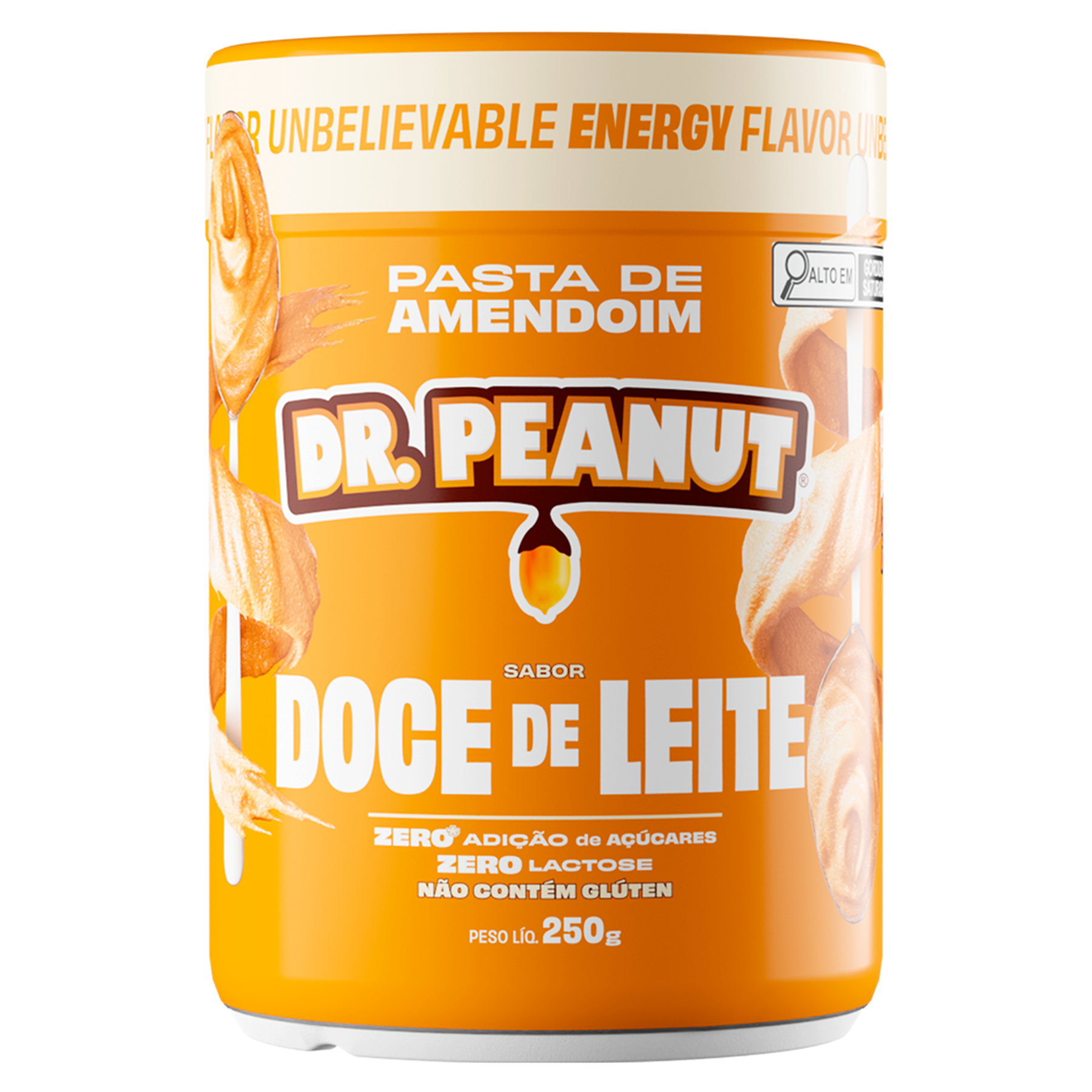 Pasta de Amendoim Doce de Leite Dr. Peanut Pote 250g