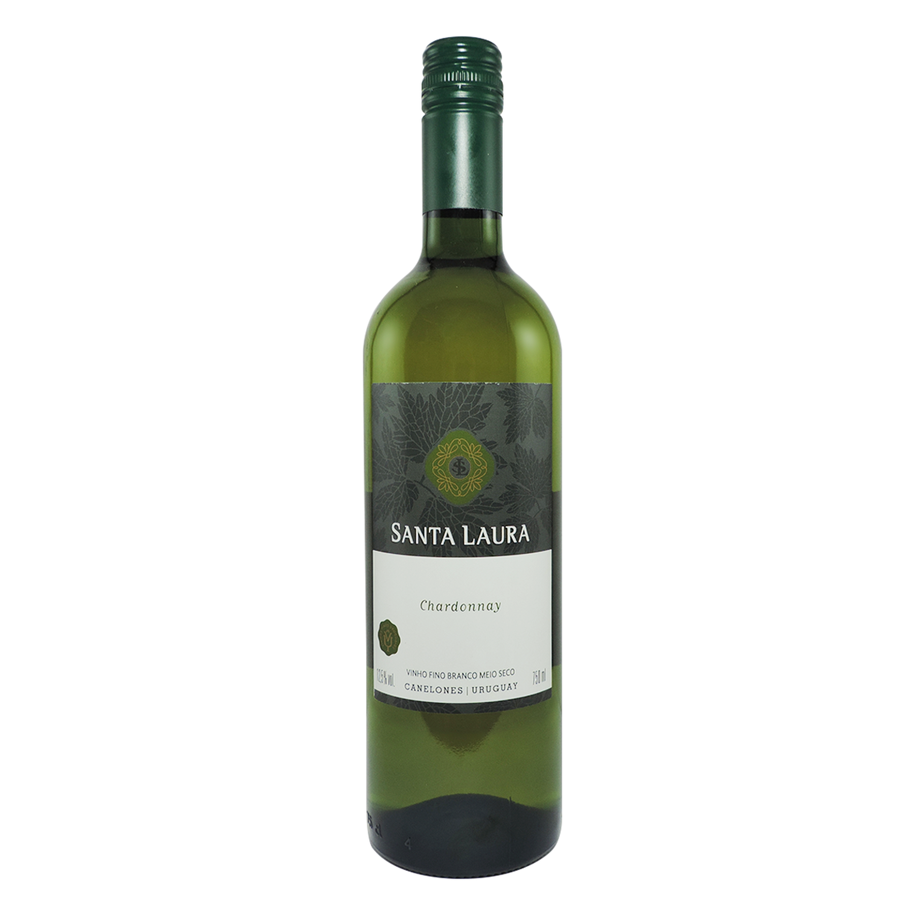 Vinho Branco Chardonnay Santa Laura Garrafa 750ml