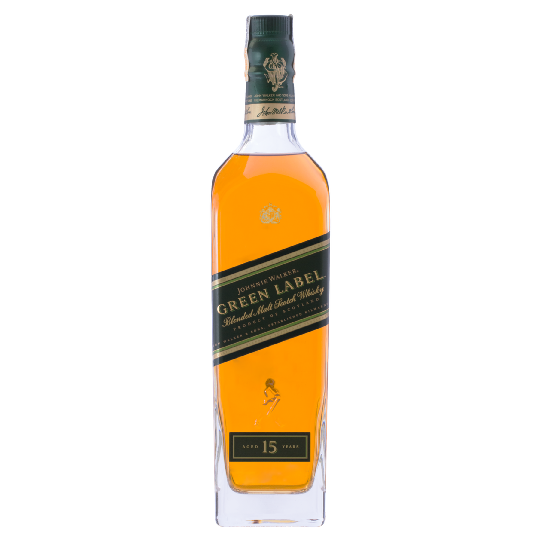 Whisky Escocês Blended Green Label Johnnie Walker Garrafa 750ml