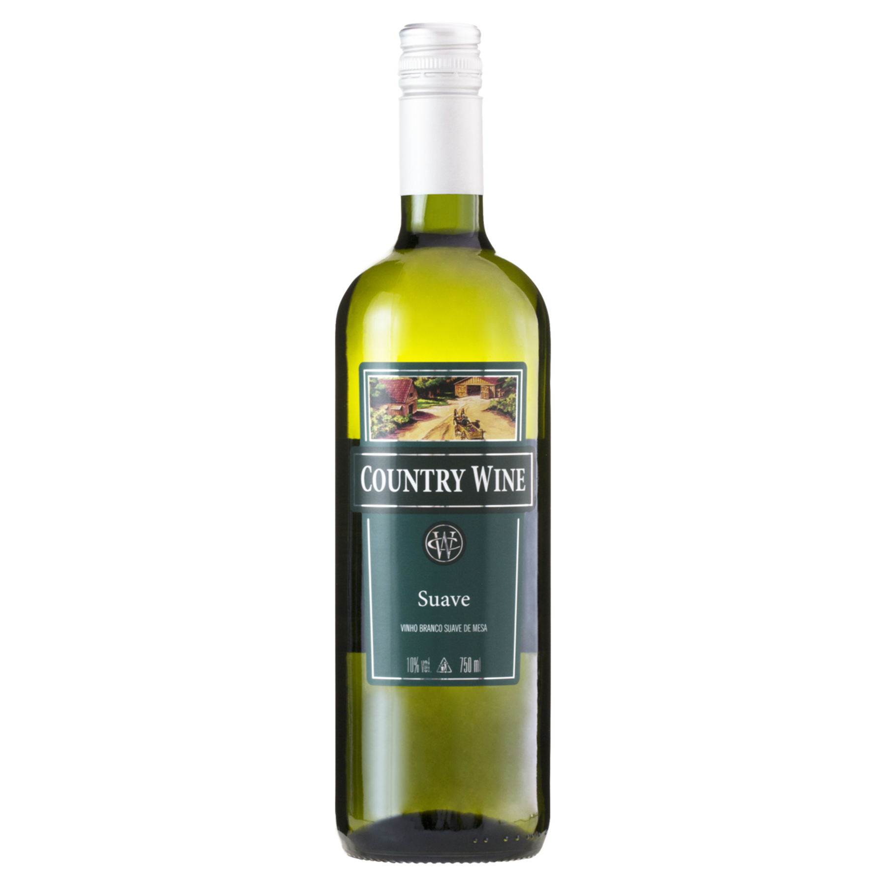 Vinho Branco Suave Country Wine Garrafa 750ml&nbsp;