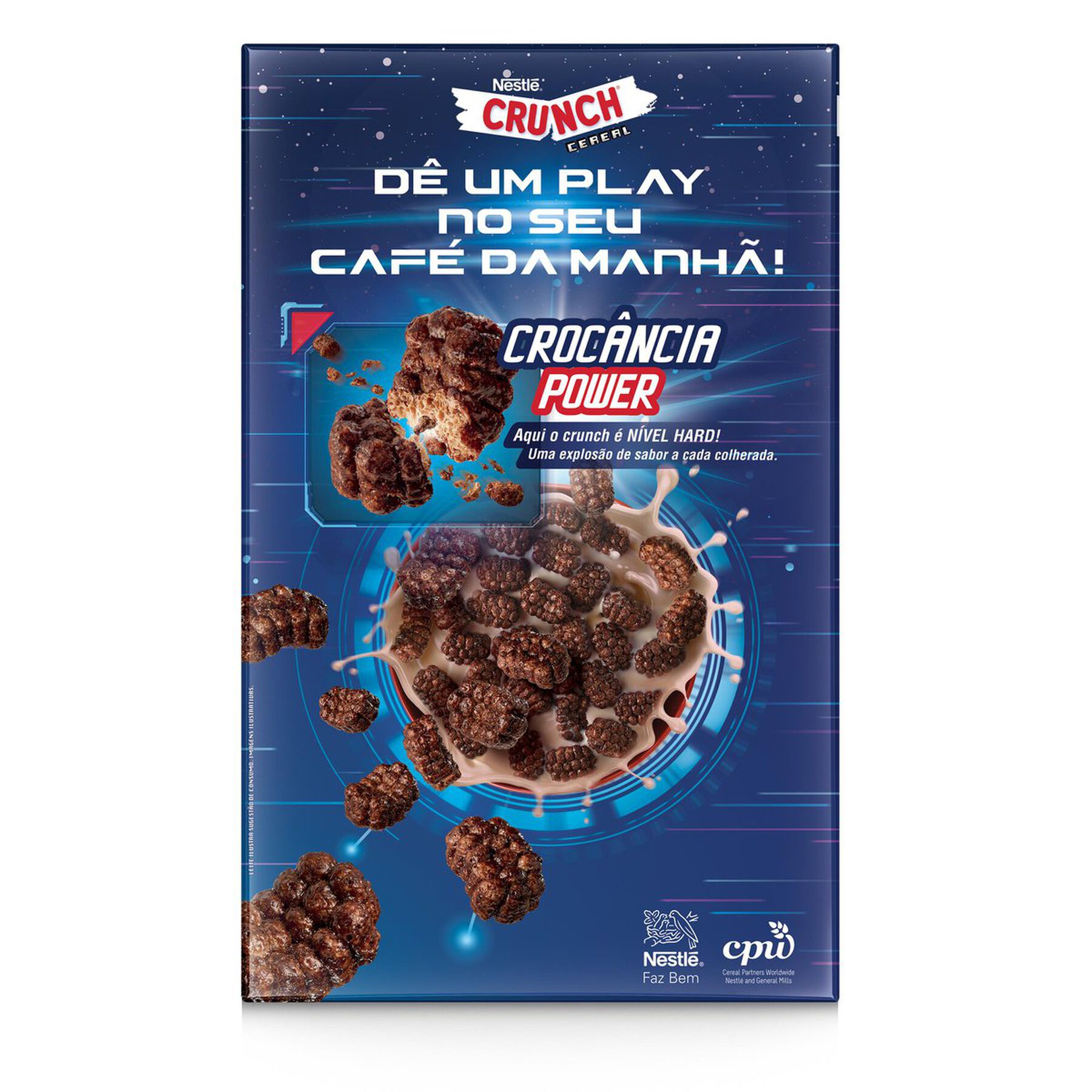 Cereal Matinal Crunch Nestl&eacute; Caixa 230g