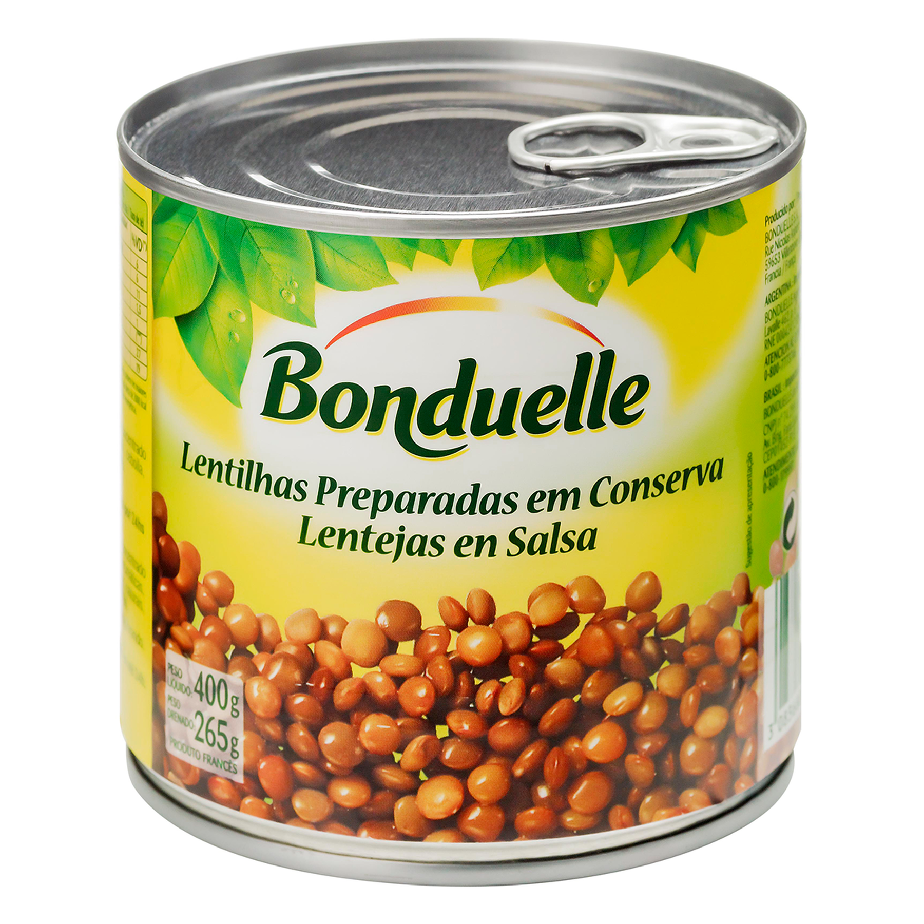 Lentilha Bonduelle Lata 265g