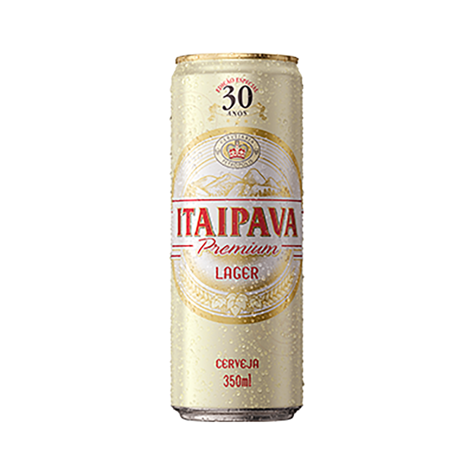Cerveja Lager Premium Itaipava Lata 350ml - Edi&ccedil;&atilde;o Especial 30 Anos