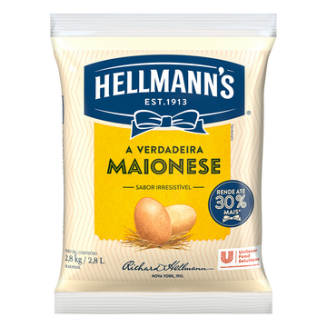 Maionese Hellmann's Pacote 2,8kg 
