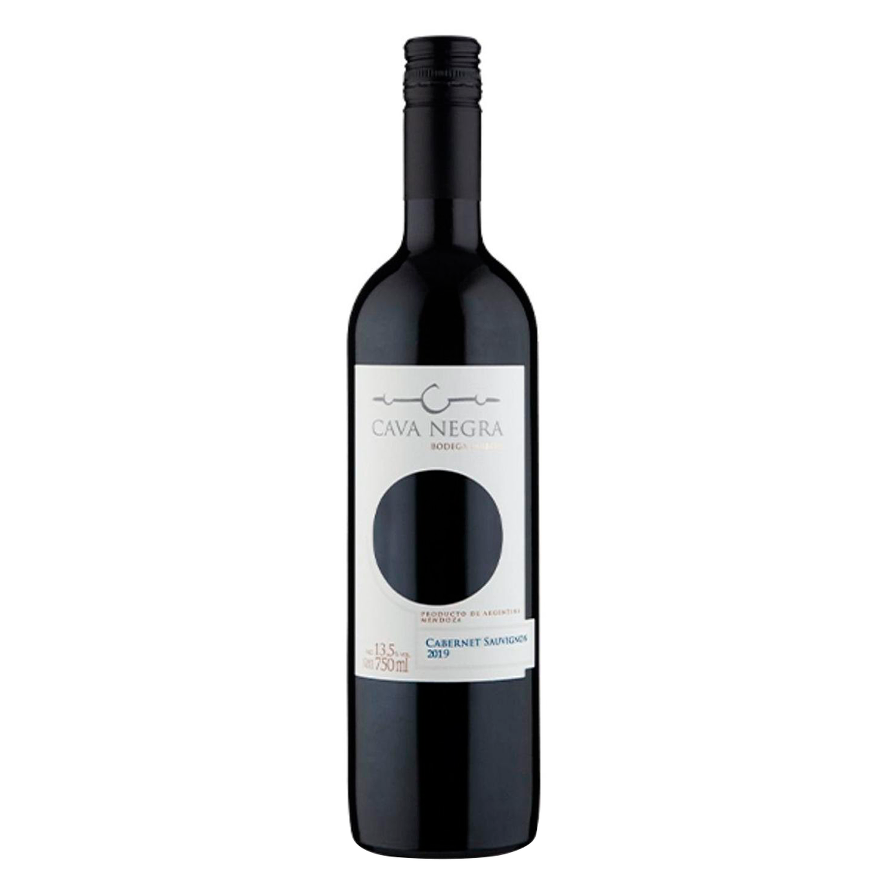Vinho Tinto Cabernet Sauvignon Cava Negra Garrafa 750ml