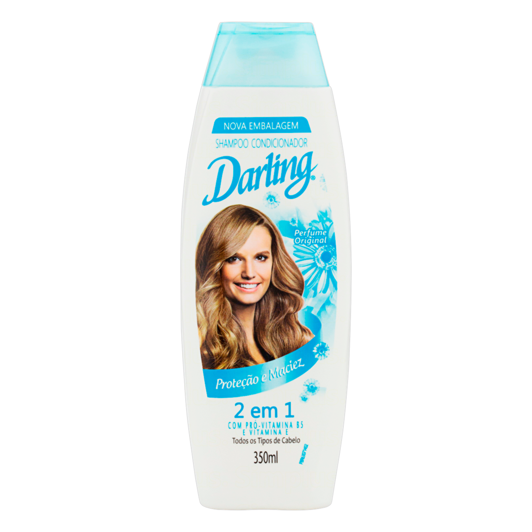 Shampoo 2 em 1 Proteção e Maciez Darling Frasco 350ml