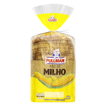 Pão Milho Pullman Pacote 450g