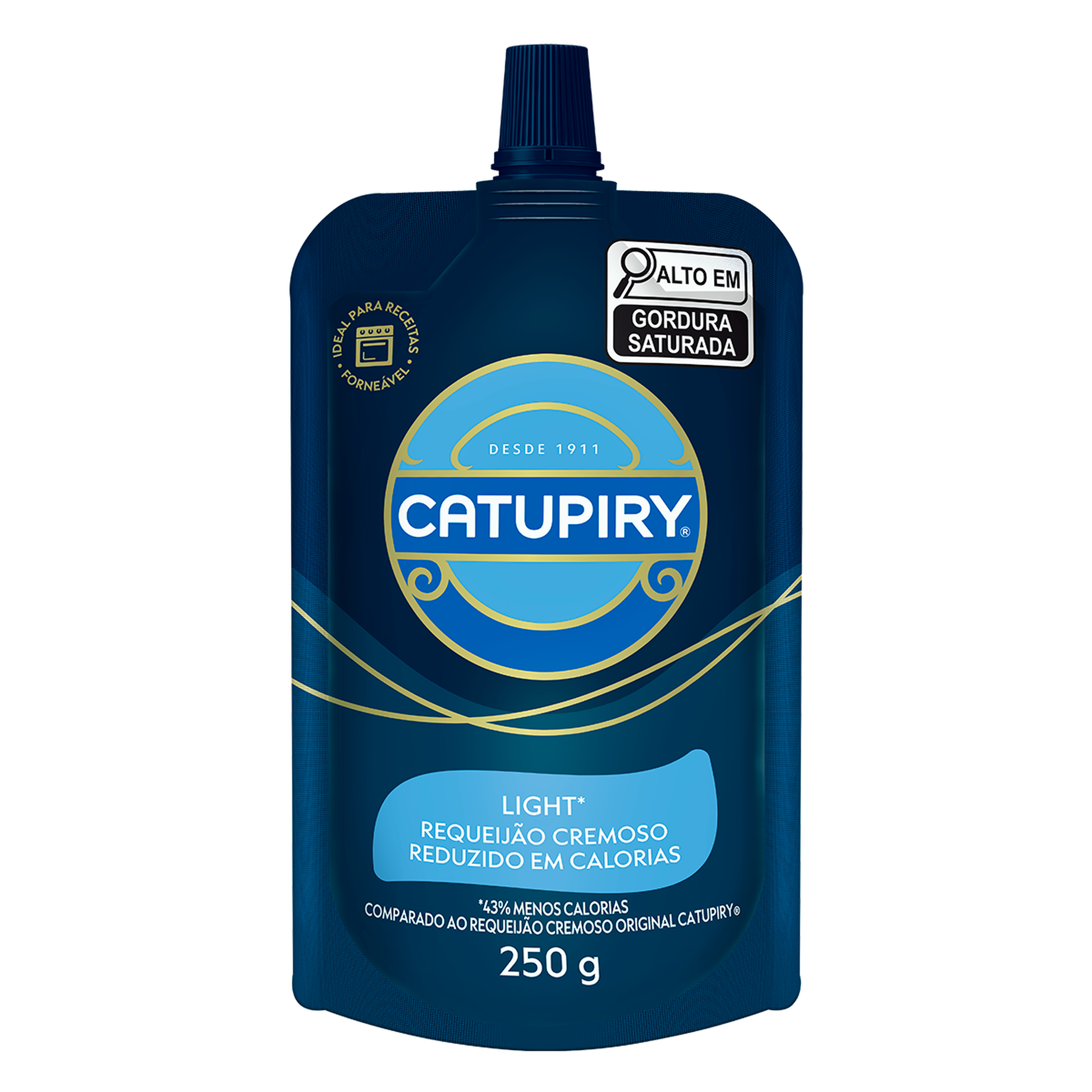 Requeij&atilde;o Cremoso Light Catupiry Culin&aacute;ria Pouch 250g&nbsp;