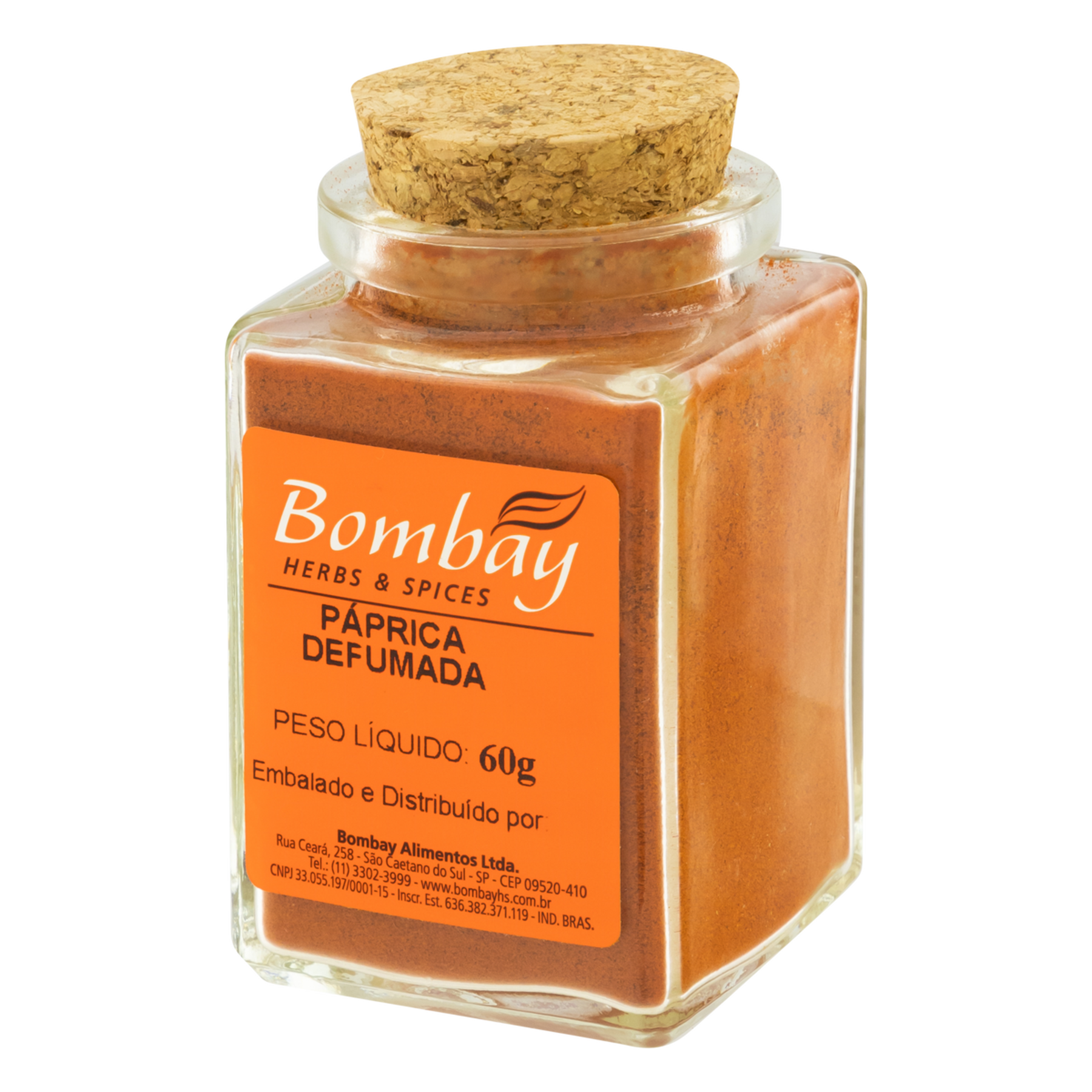 P&aacute;prica Defumada Bombay Vidro 60g