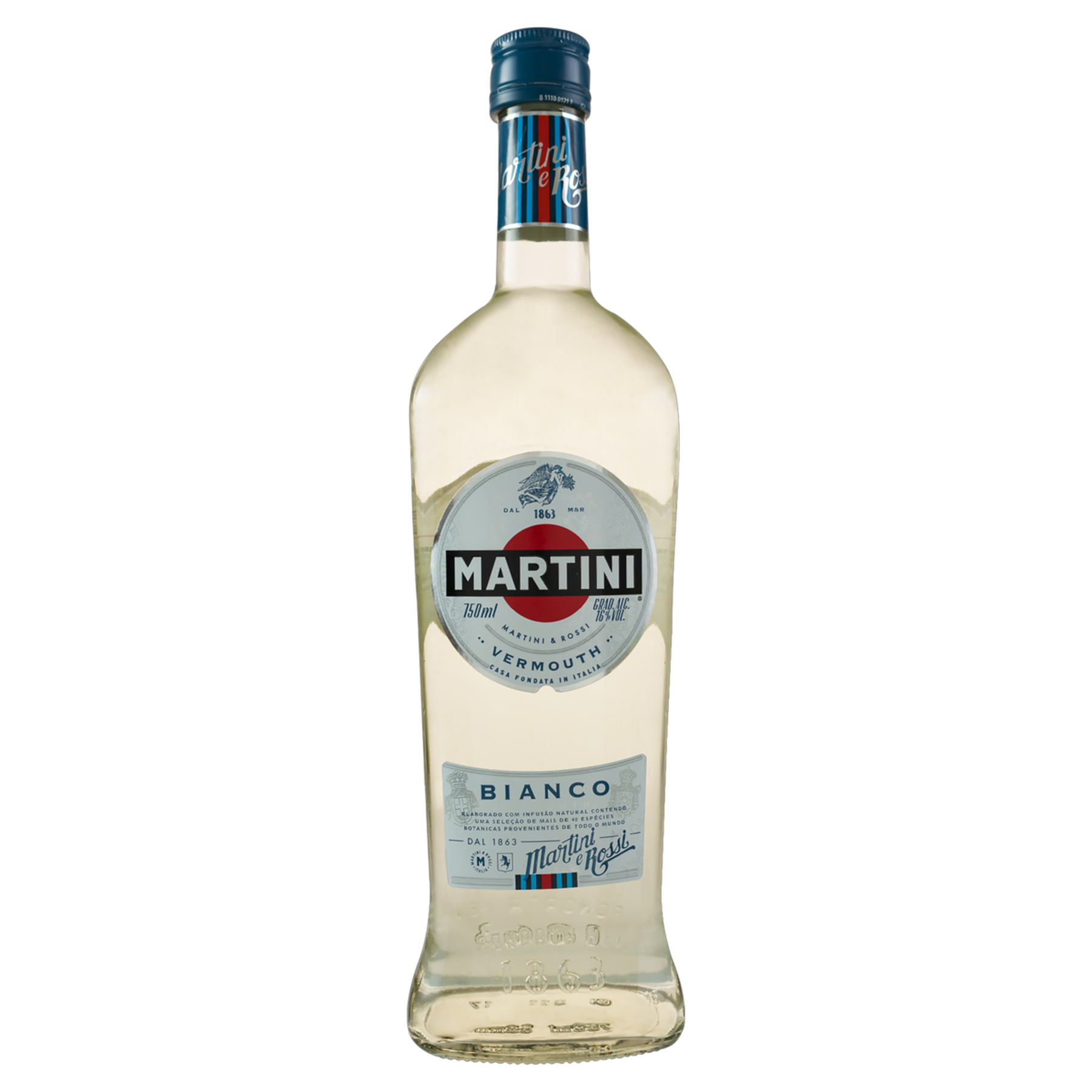 Vermute Branco Martini Garrafa 750ml