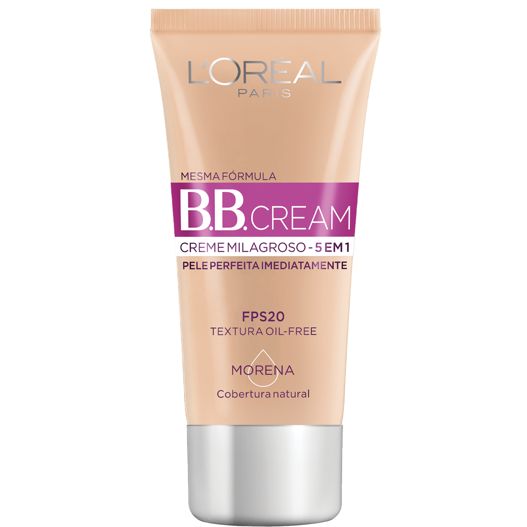 BB Cream Creme Milagroso 5 em 1 FPS20 Morena L'oréal Paris 30ml