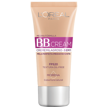 BB Cream Creme Milagroso 5 em 1 FPS20 Morena L'oréal Paris 30ml