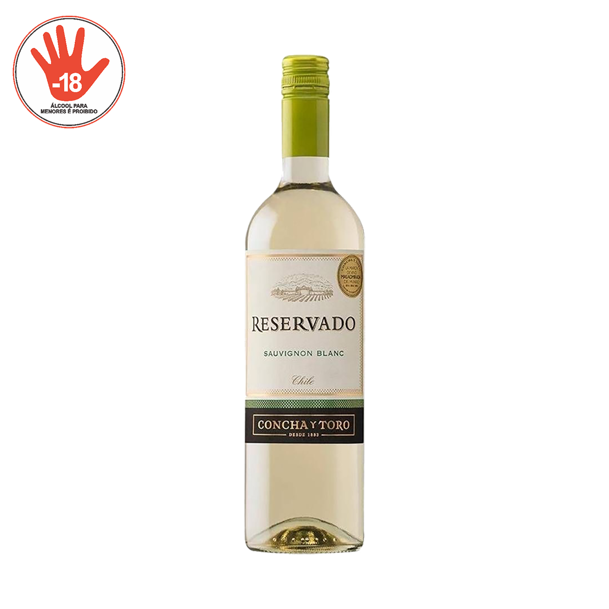 Vinho Branco Sauvignon Blanc Reservado Concha Y Toro Garrafa 750m