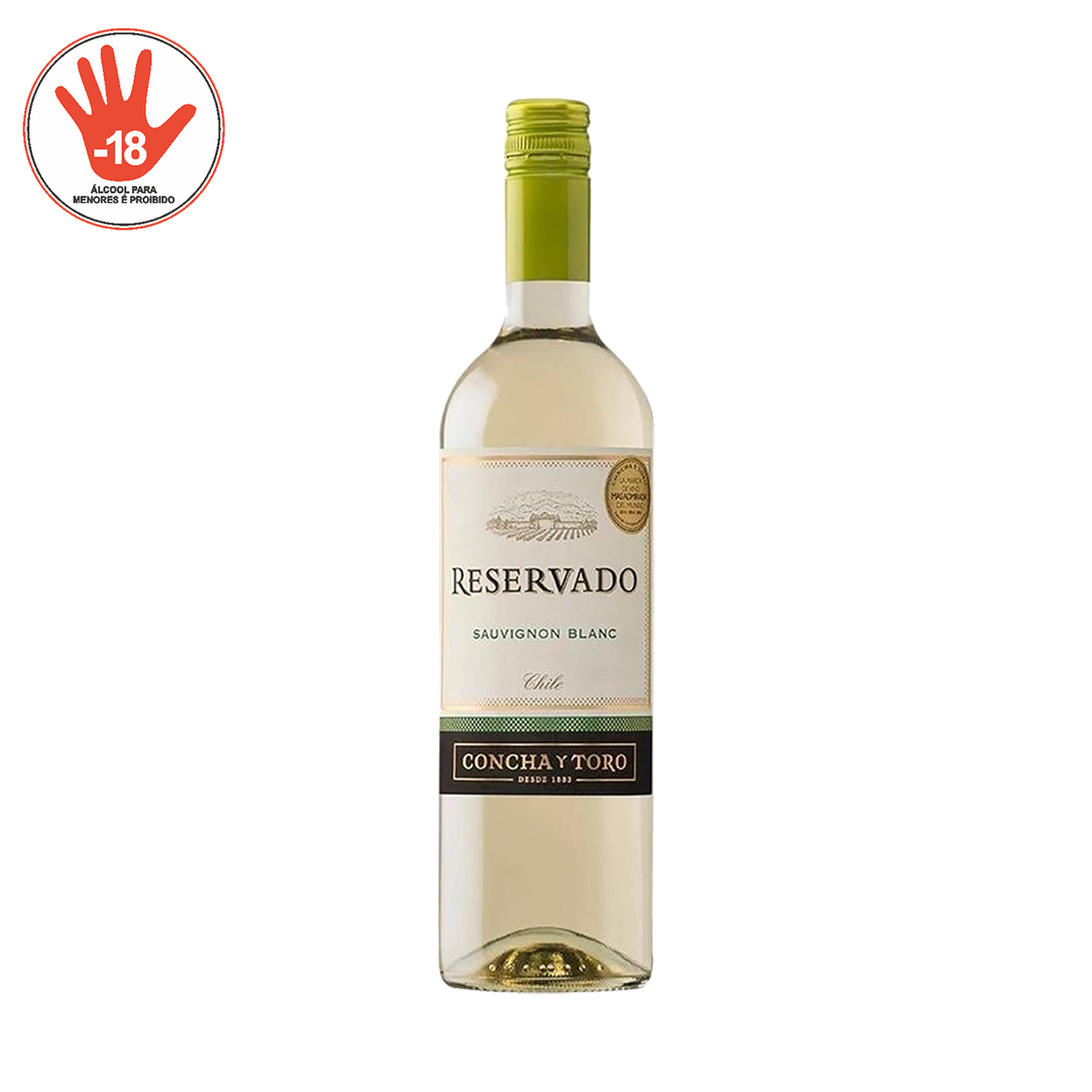 Vinho Branco Sauvignon Blanc Reservado Concha Y Toro Garrafa 750m