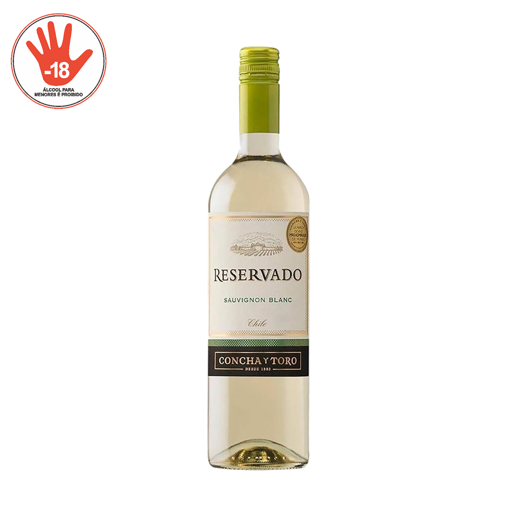 Vinho Branco Sauvignon Blanc Reservado Concha Y Toro Garrafa 750m