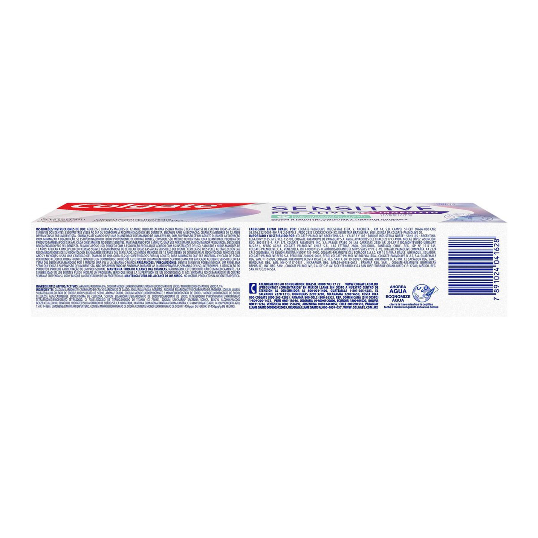 Creme Dental Para Sensibilidade Colgate Sensitive Pro Alívio Imediato Braqueador Fresh 90g