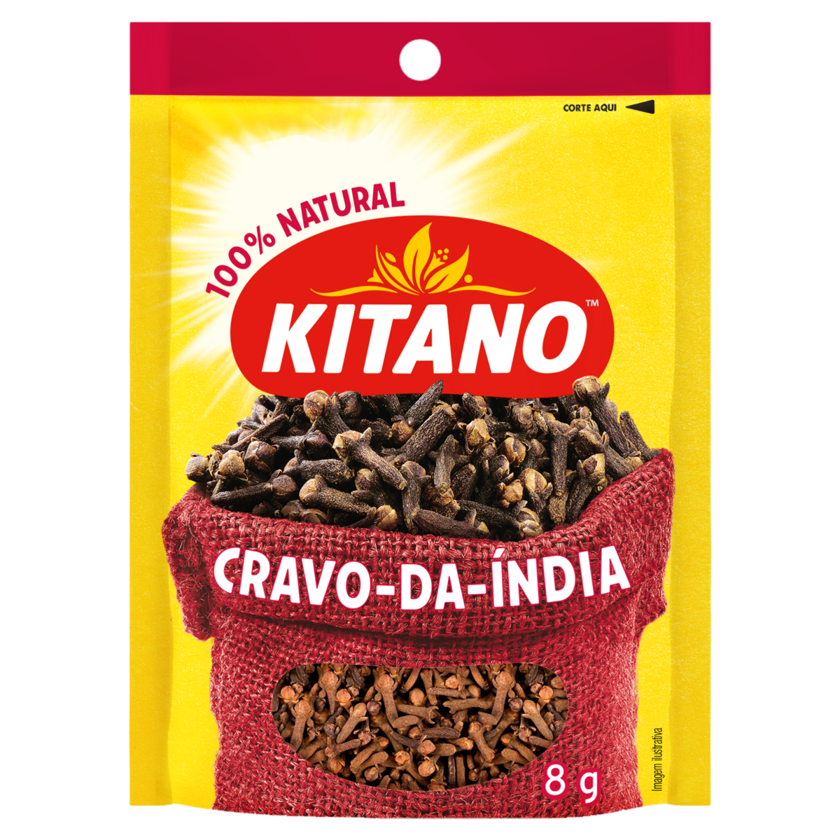 Cravo-da-&Iacute;ndia Kitano Pacote 8g