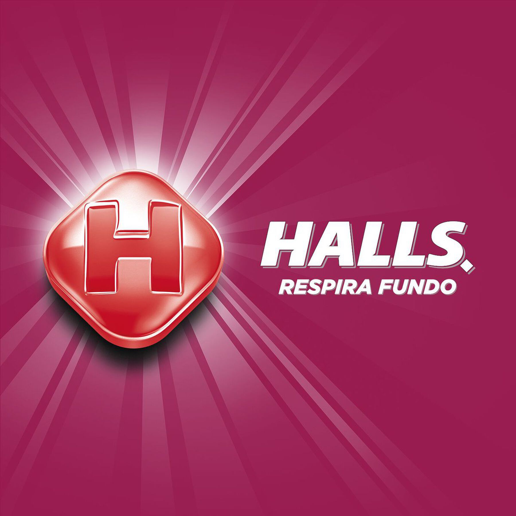 Bala Cereja Halls Pacote 28g