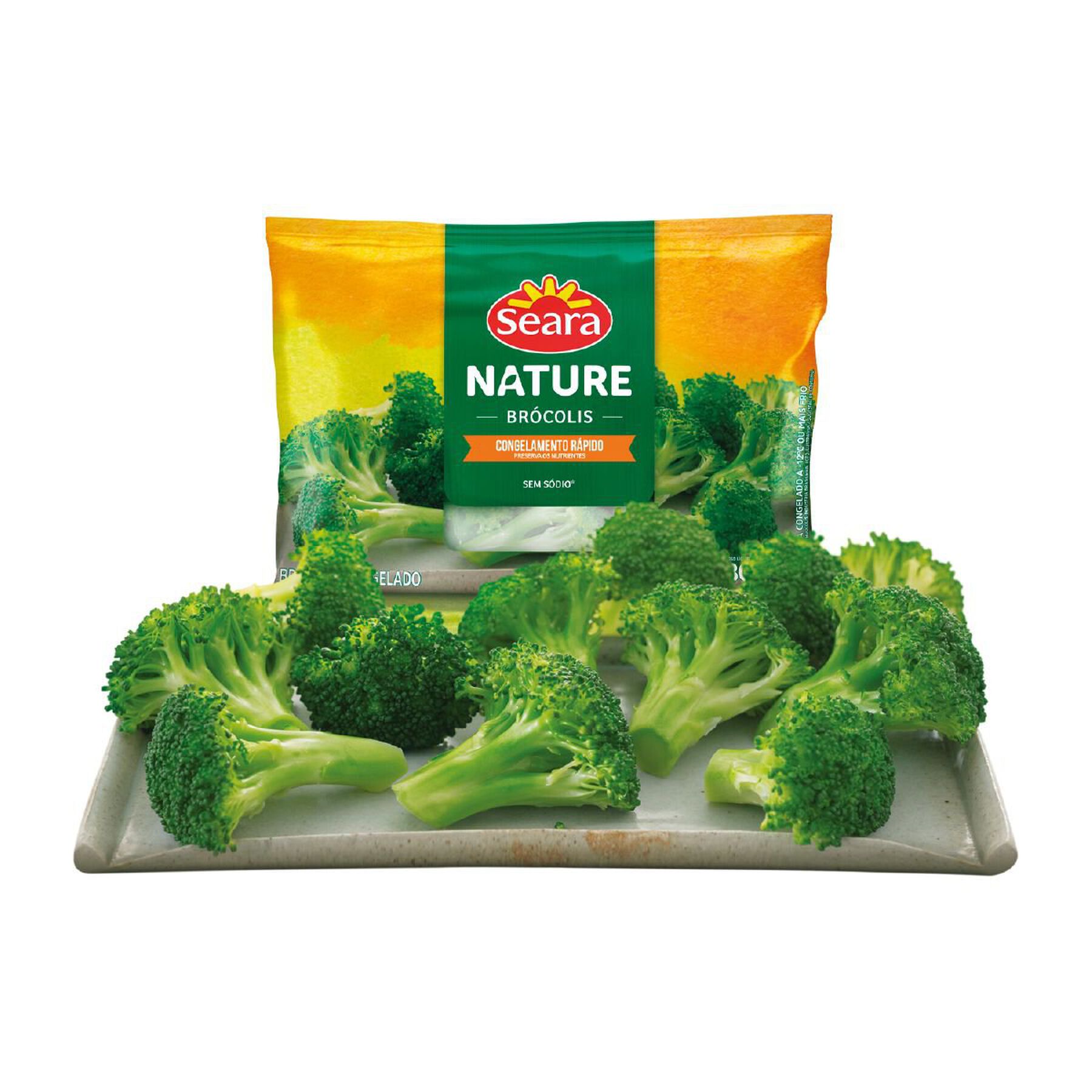 Brócolis florete congelado Seara Nature 300g