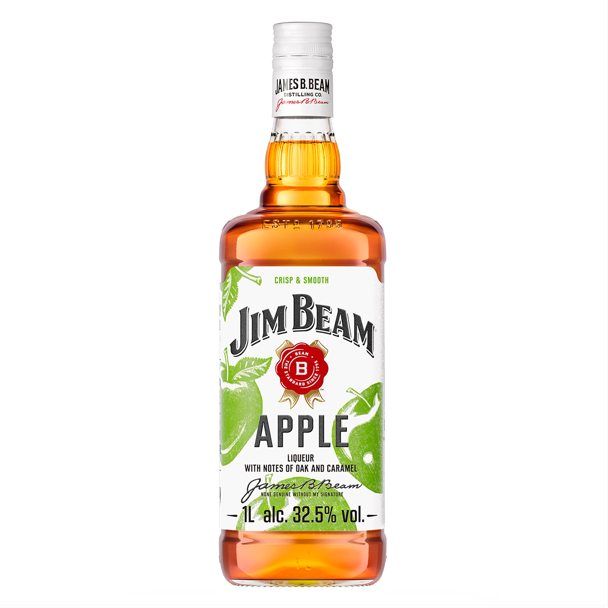 Whisky Apple Jim Beam Garrafa 1l
