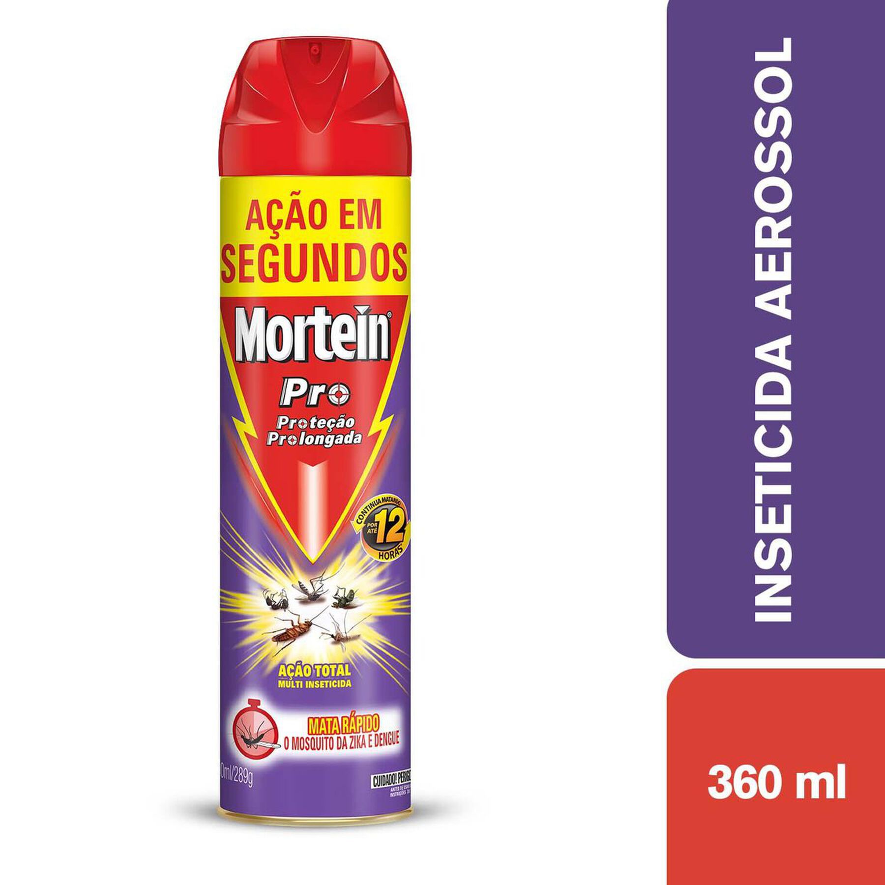 Multi Inseticida Aerossol A&ccedil;&atilde;o Total Mortein Pro Frasco 360ml