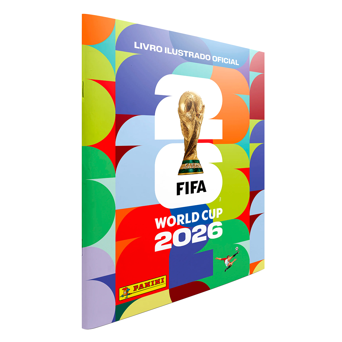 &Aacute;lbum Capa Brochura Copa do Mundo Fifa 2026