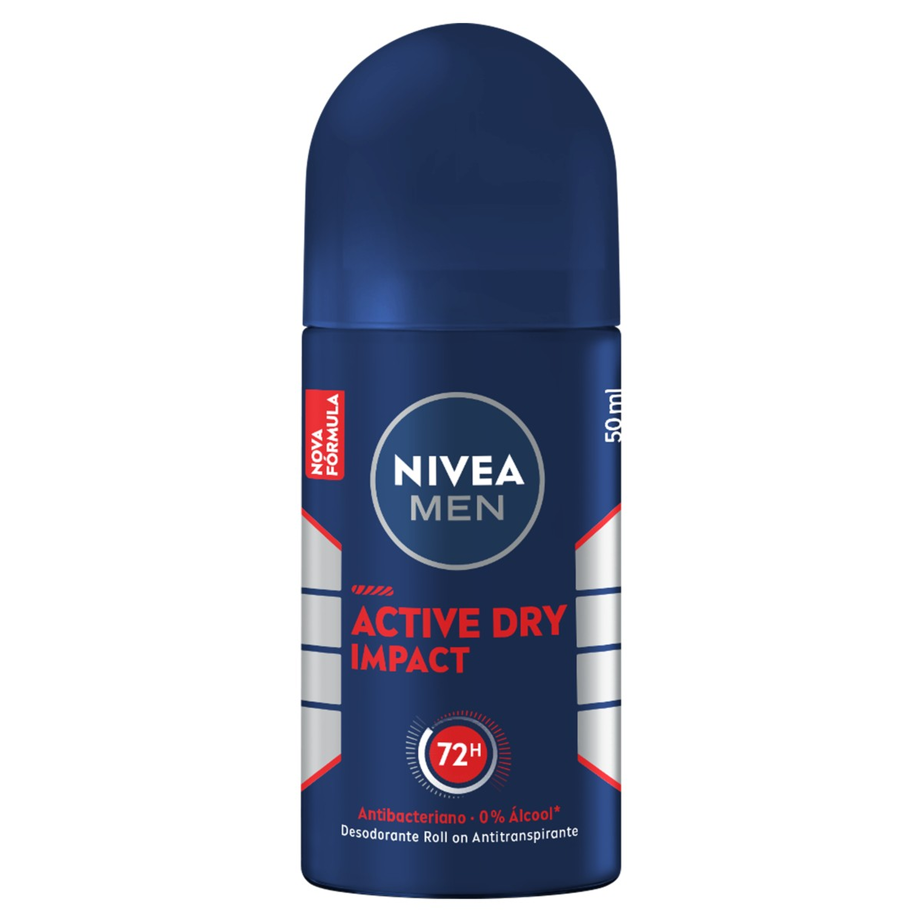 Desodorante Antitranspirante Roll-On Nivea Men Active Dry Impact 50ml