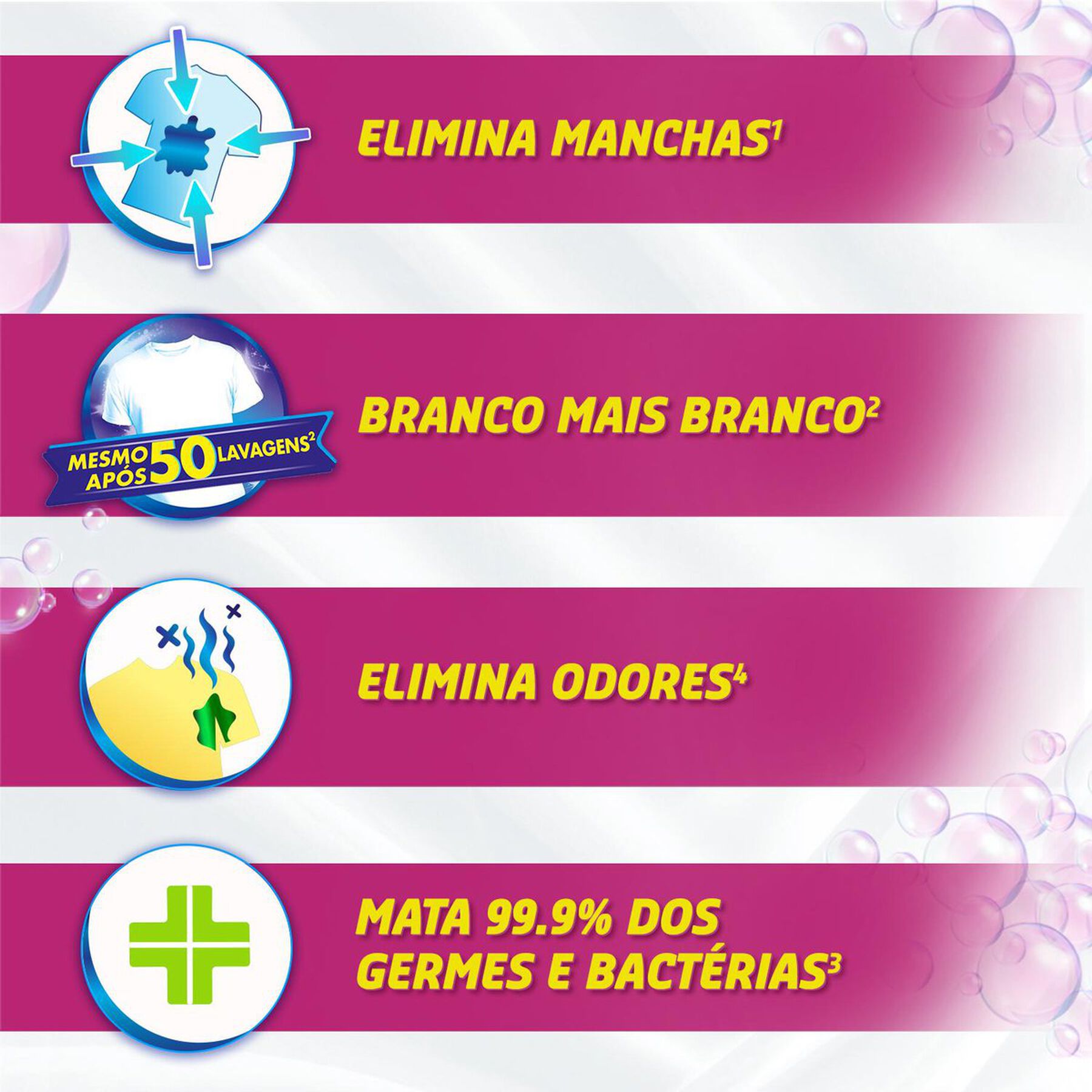 Tira-Manchas em Pó Roupas Brancas Crystal White Vanish Oxi Action Pote 450g