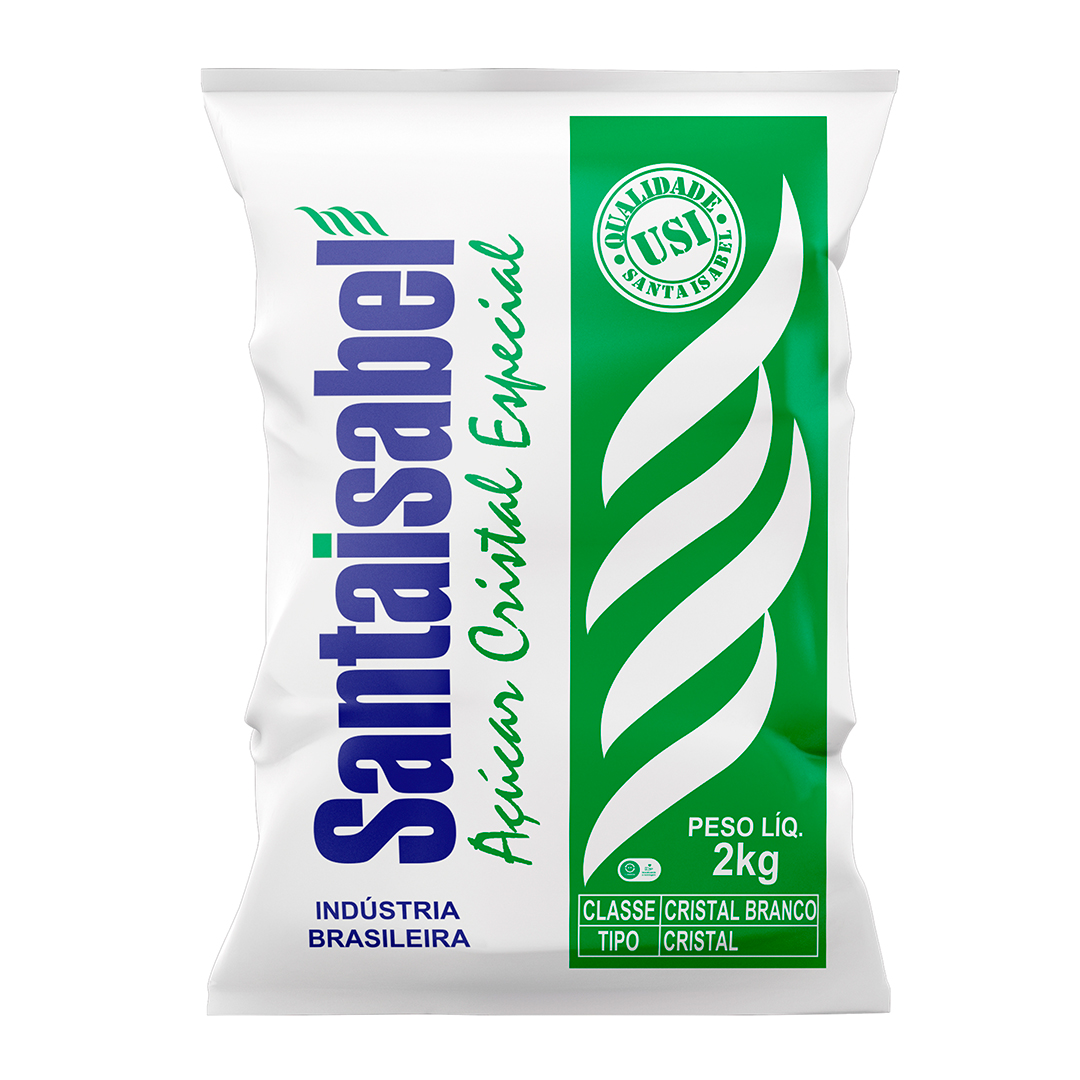 A&ccedil;&uacute;car Cristal Santa Isabel 2kg