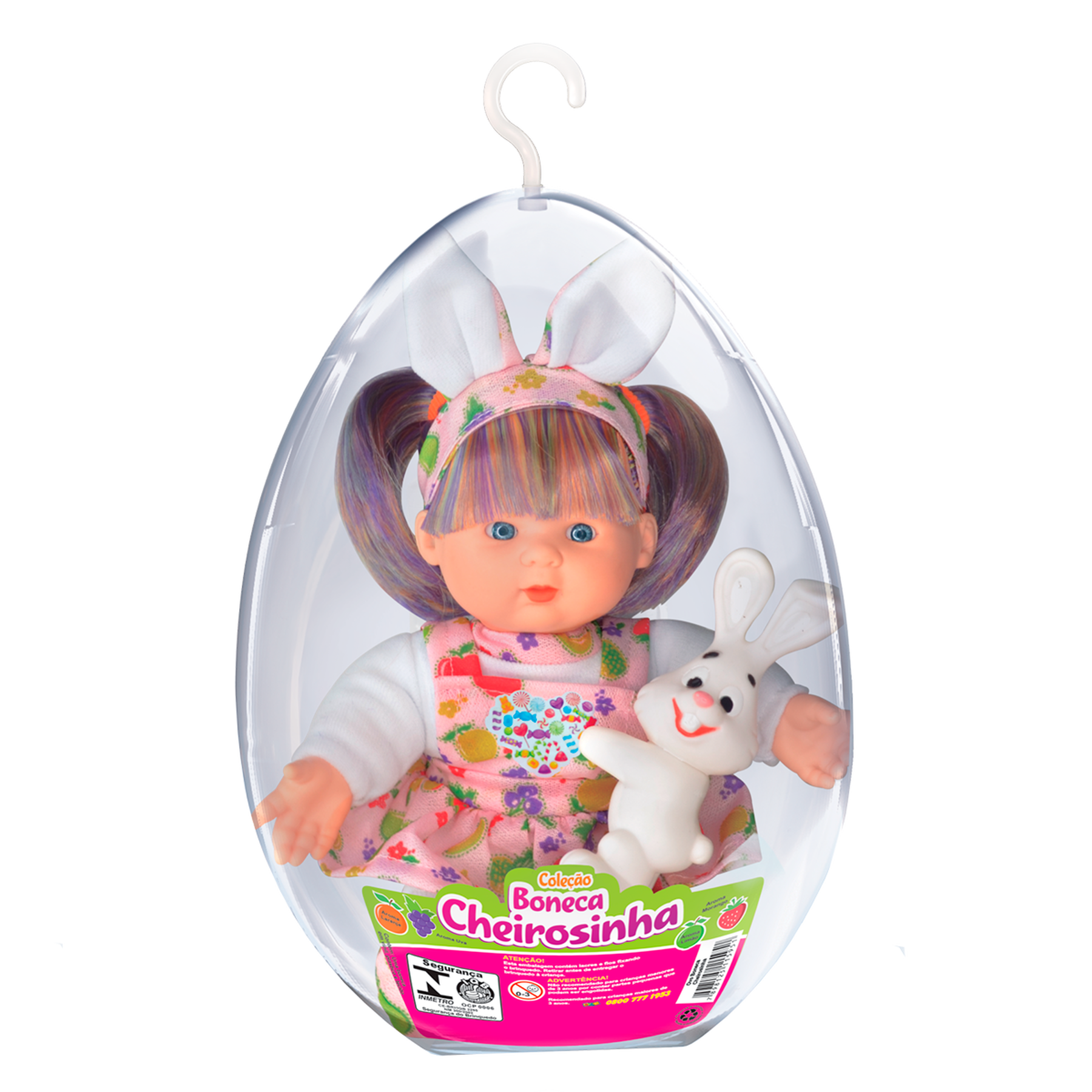 Ovo de Brinquedo Boneca Cheirosinha (M) - Sortido